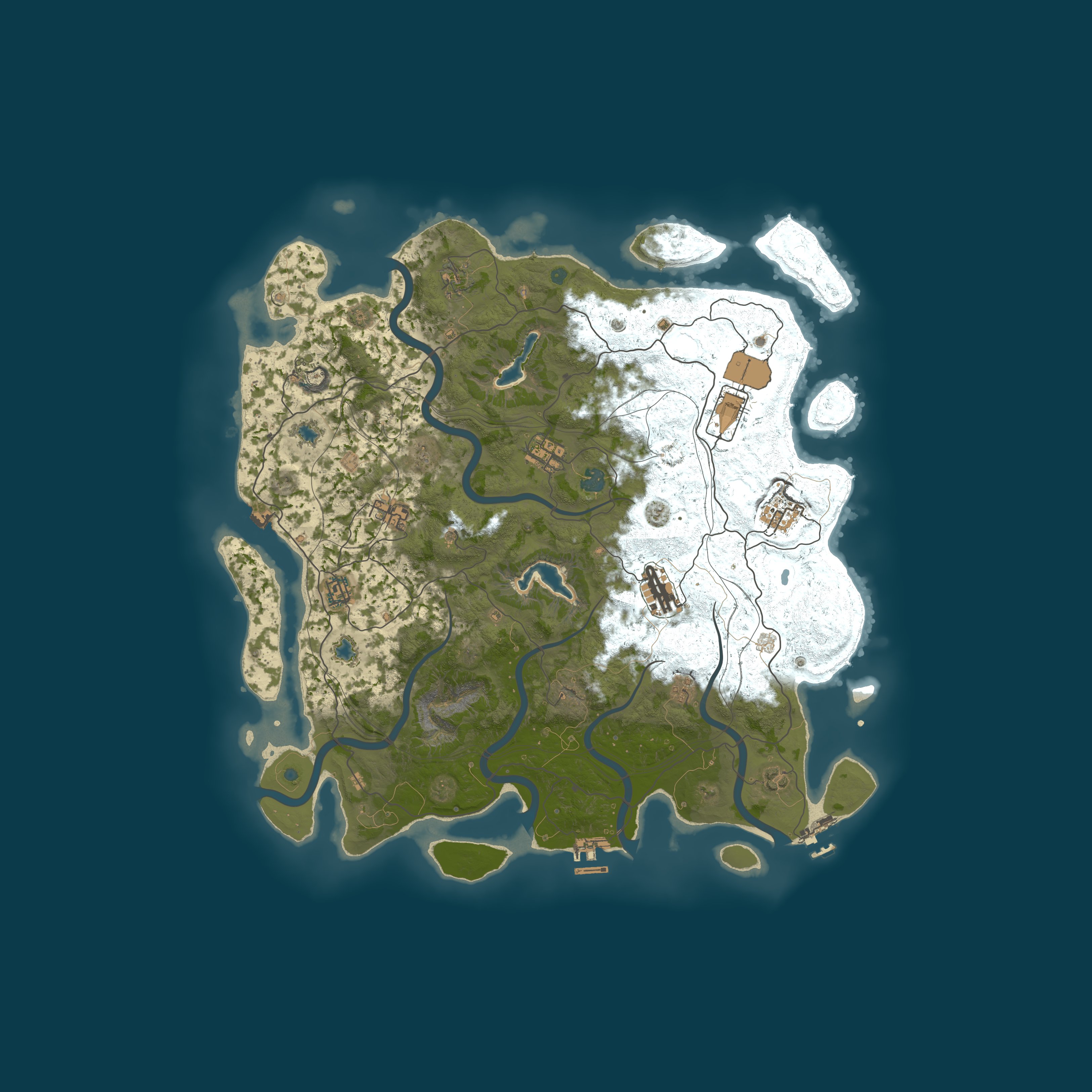 Map for РУССКИЙ ДЛЯ НОВИЧКОВ | MAX3 | Х2 | 50%Upkeep