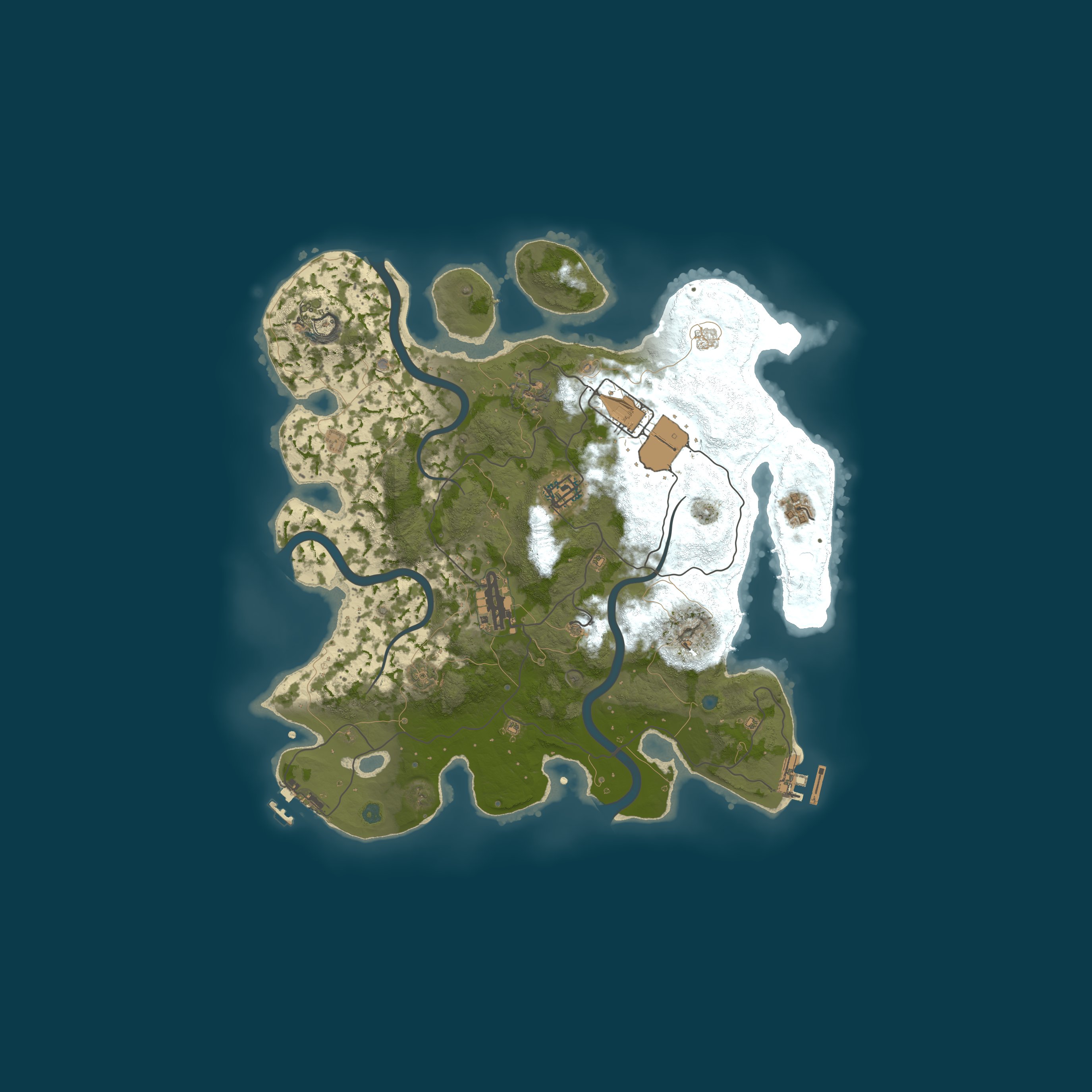 Map for [IND] Rust Samrajya | 2x | Weekly | Clans | MyMini