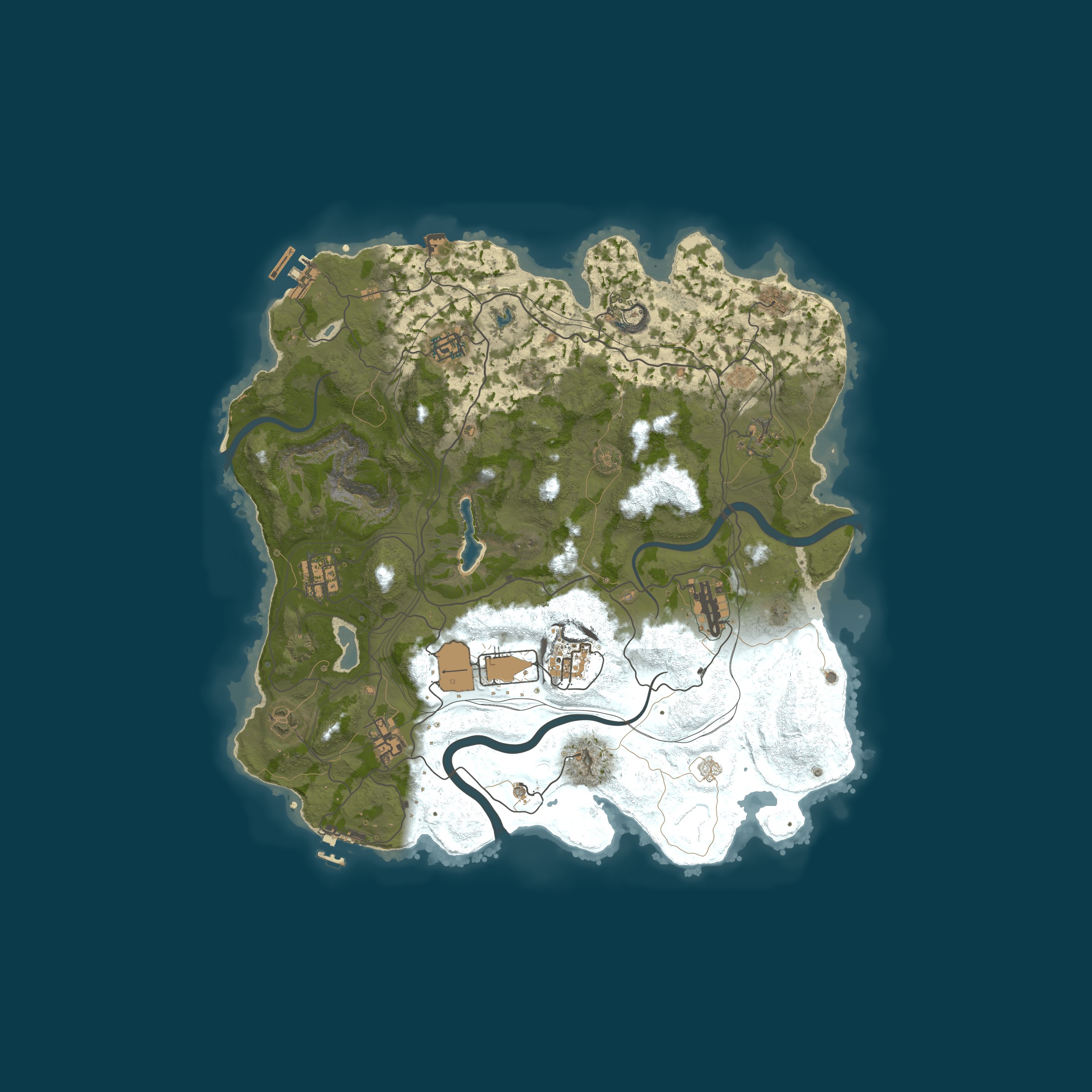 Карта сервера