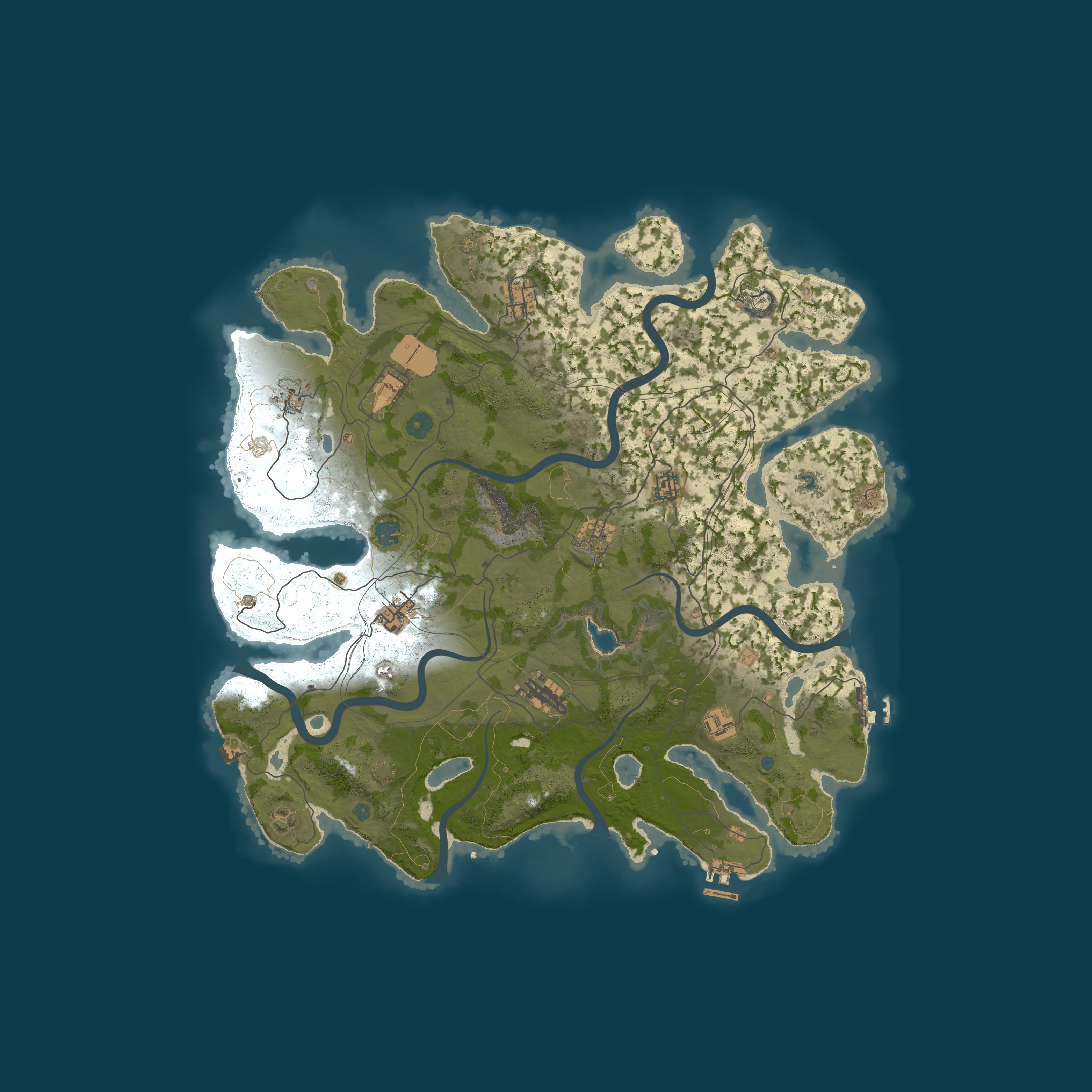 Rust map 4250/1337