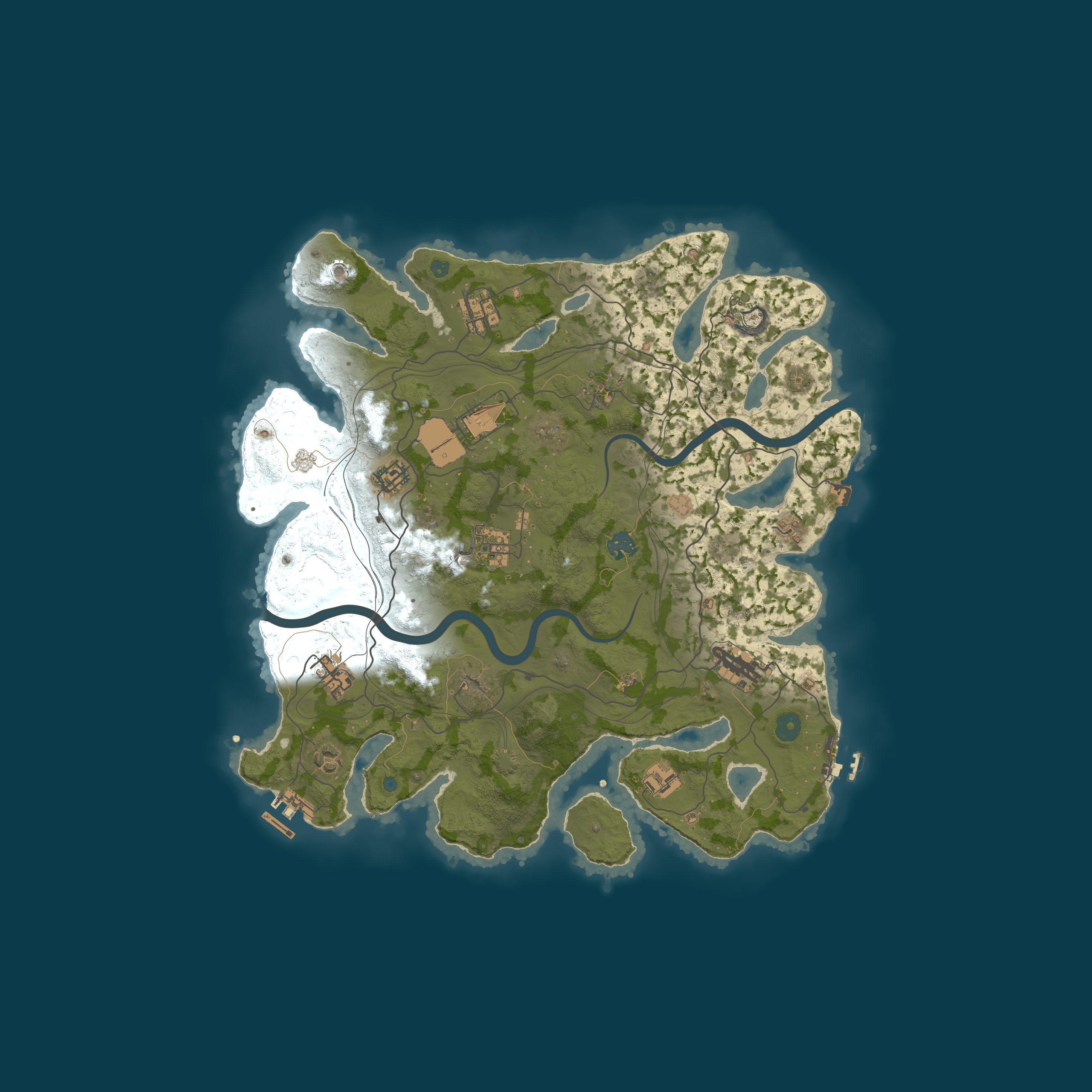 Rust map 3800/1337
