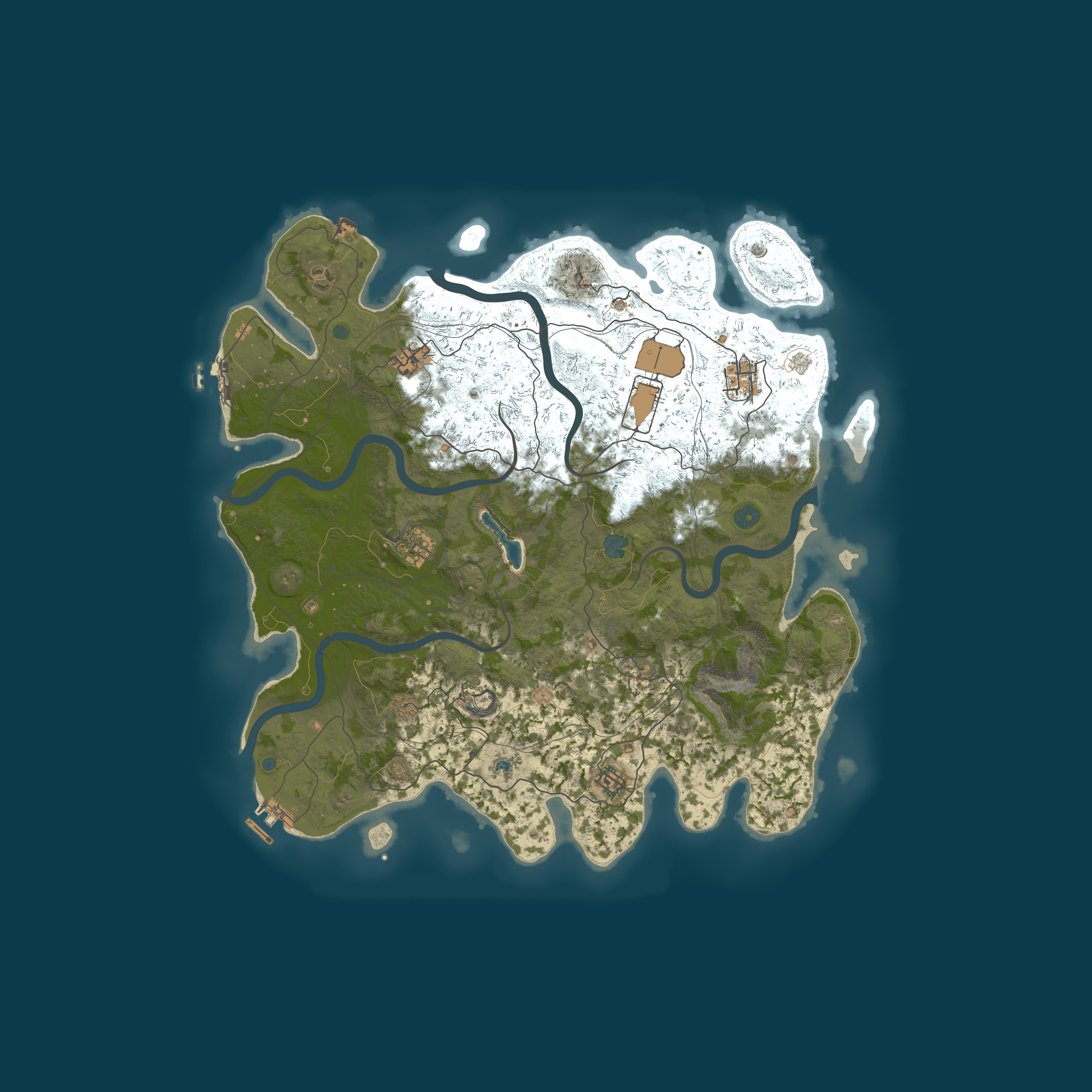 Карта сервера