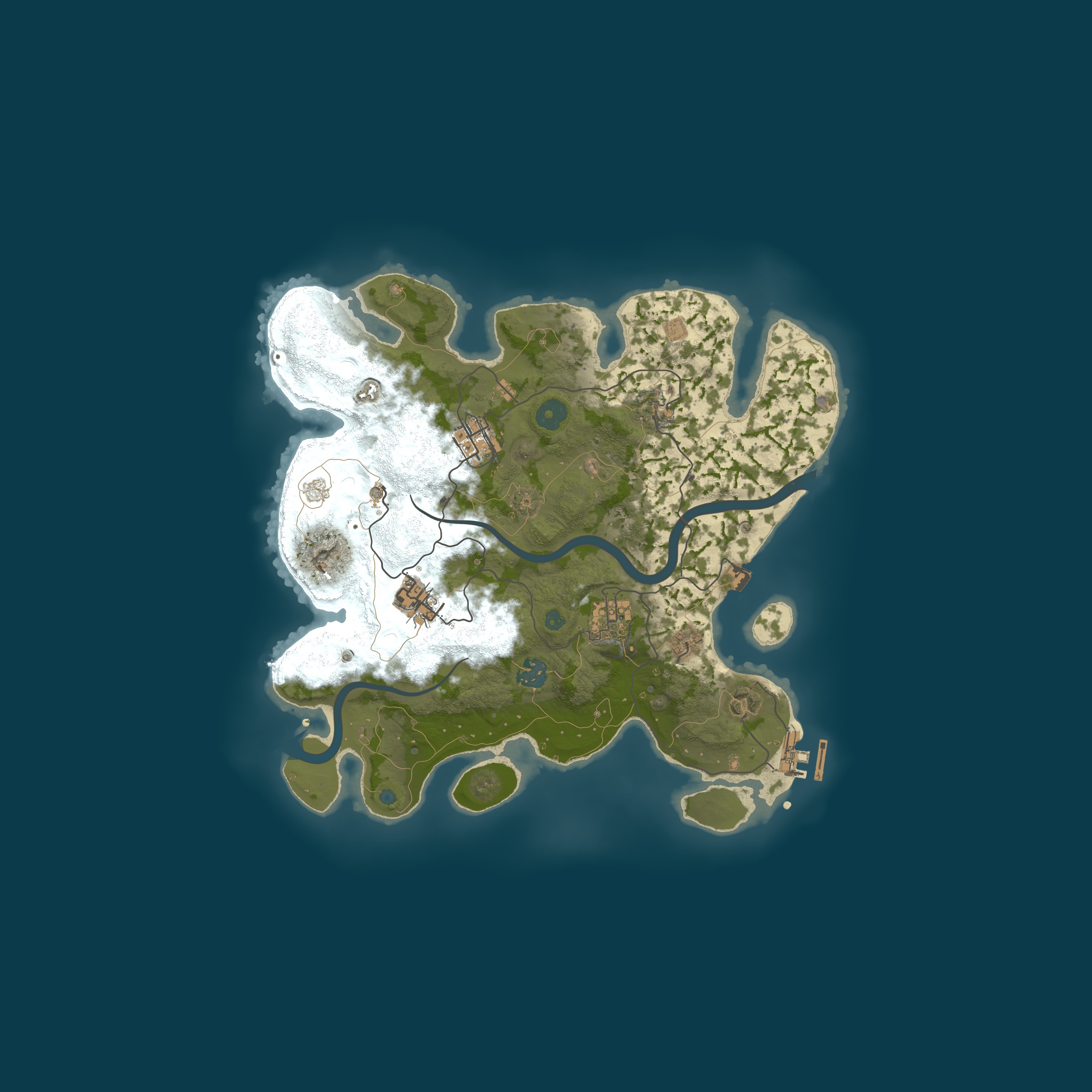 Map for RustyRock#1 - Вайп: 18.06 (+FPS, для слабых пк)