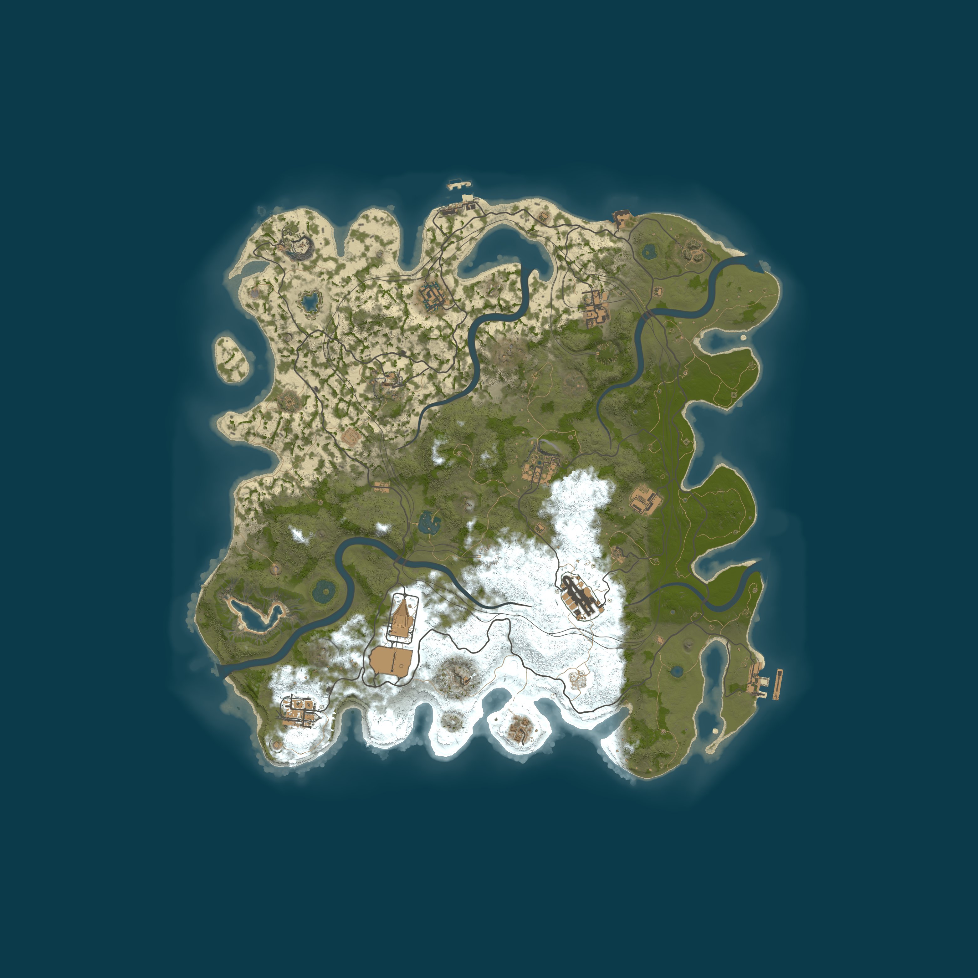 Map for PvE-PvP | PvEvP | FULL WIPE 6.08 | EU | ПАЛЯНИЦЯ