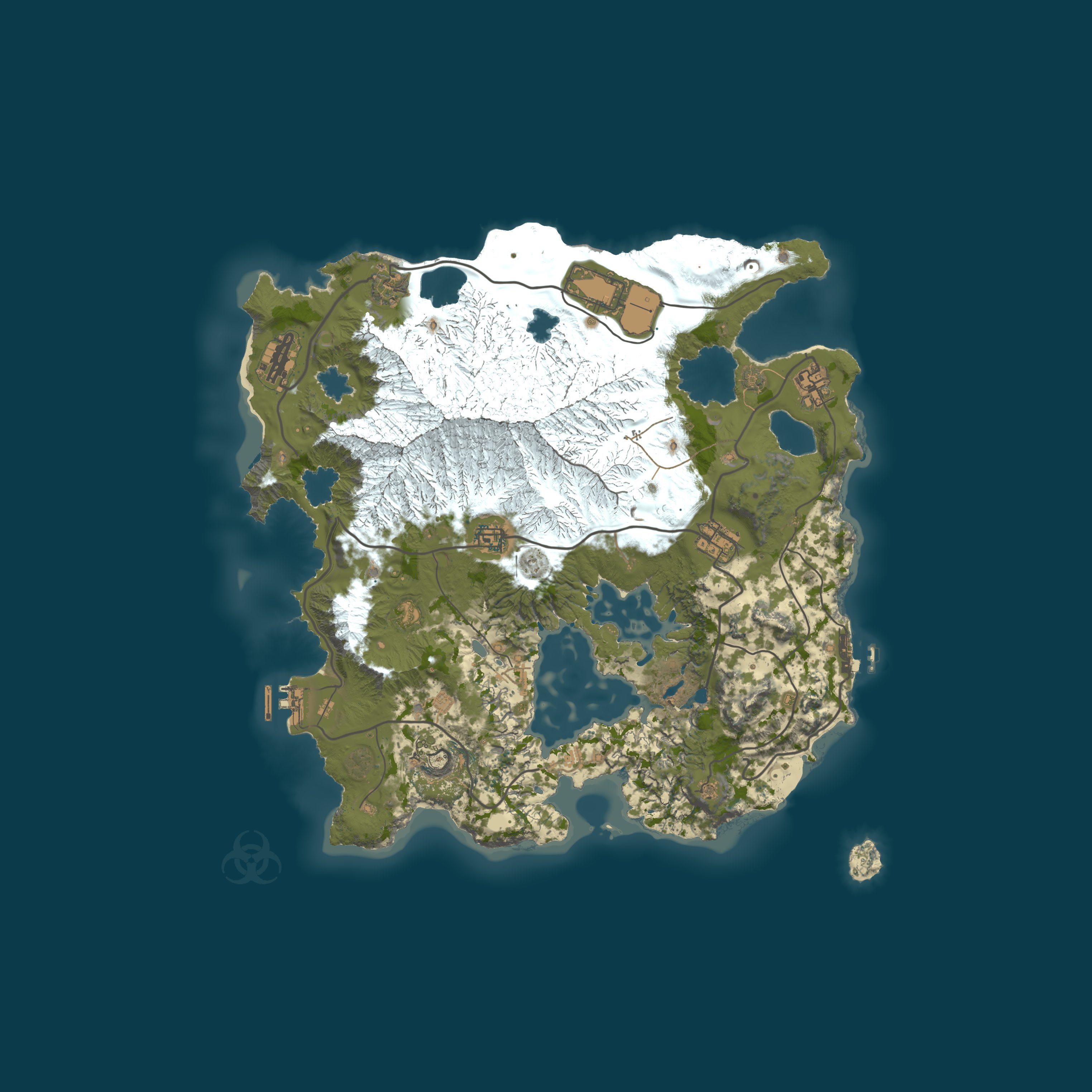 Valley of Canyons map