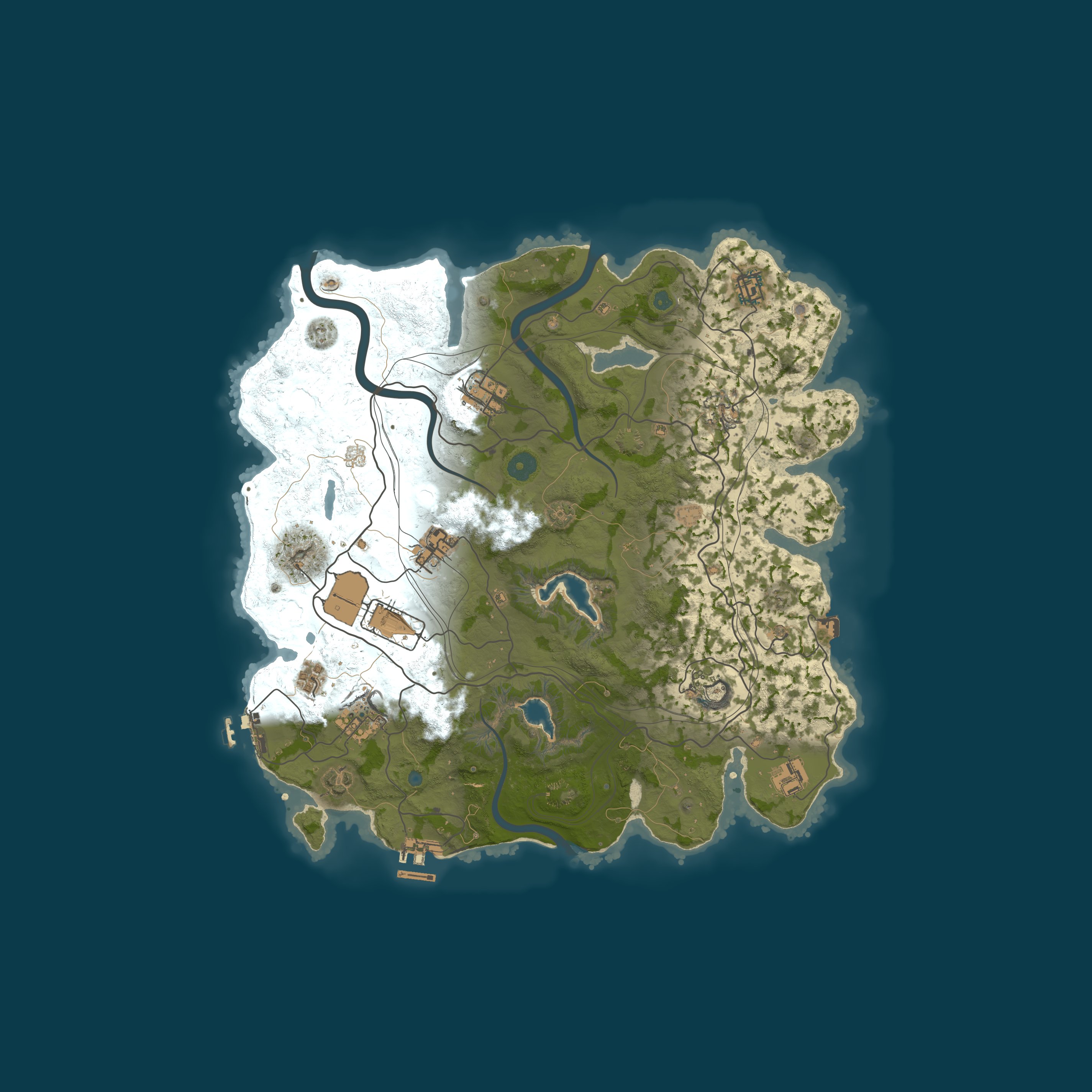 Rust map 3700/1337