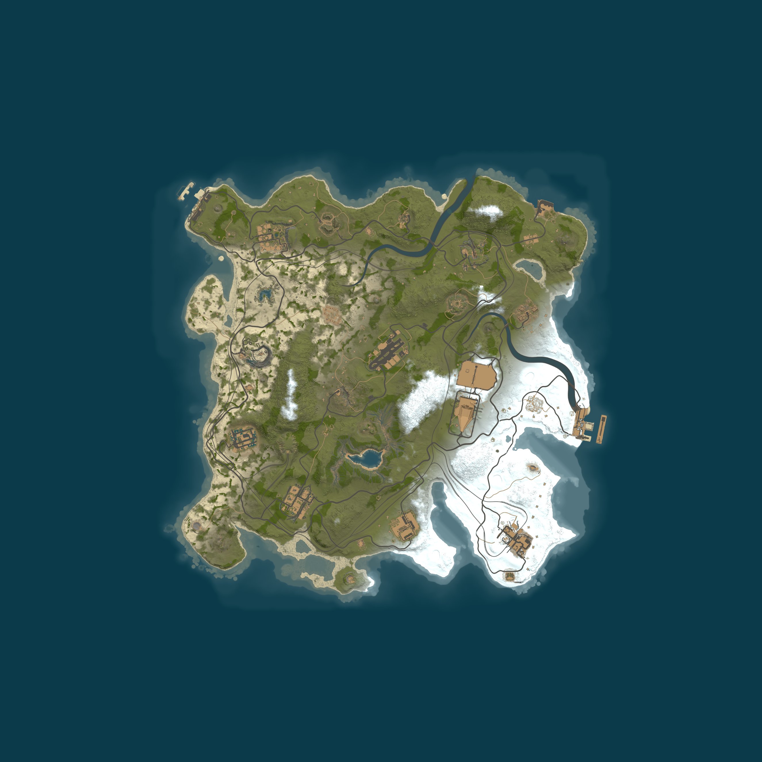 discord.gg/VexRust, size 3300, seed 1337