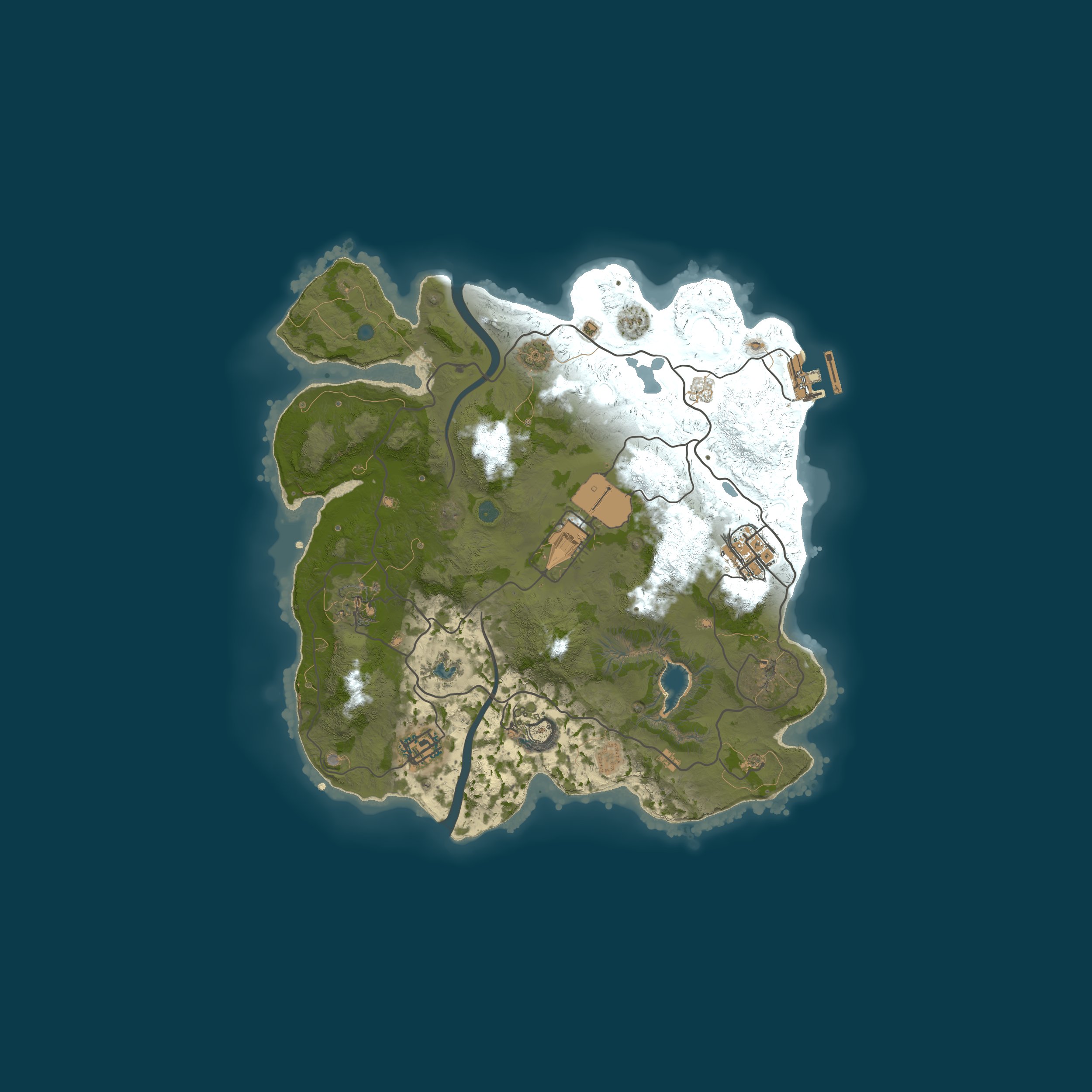 Rust map 3000/1337