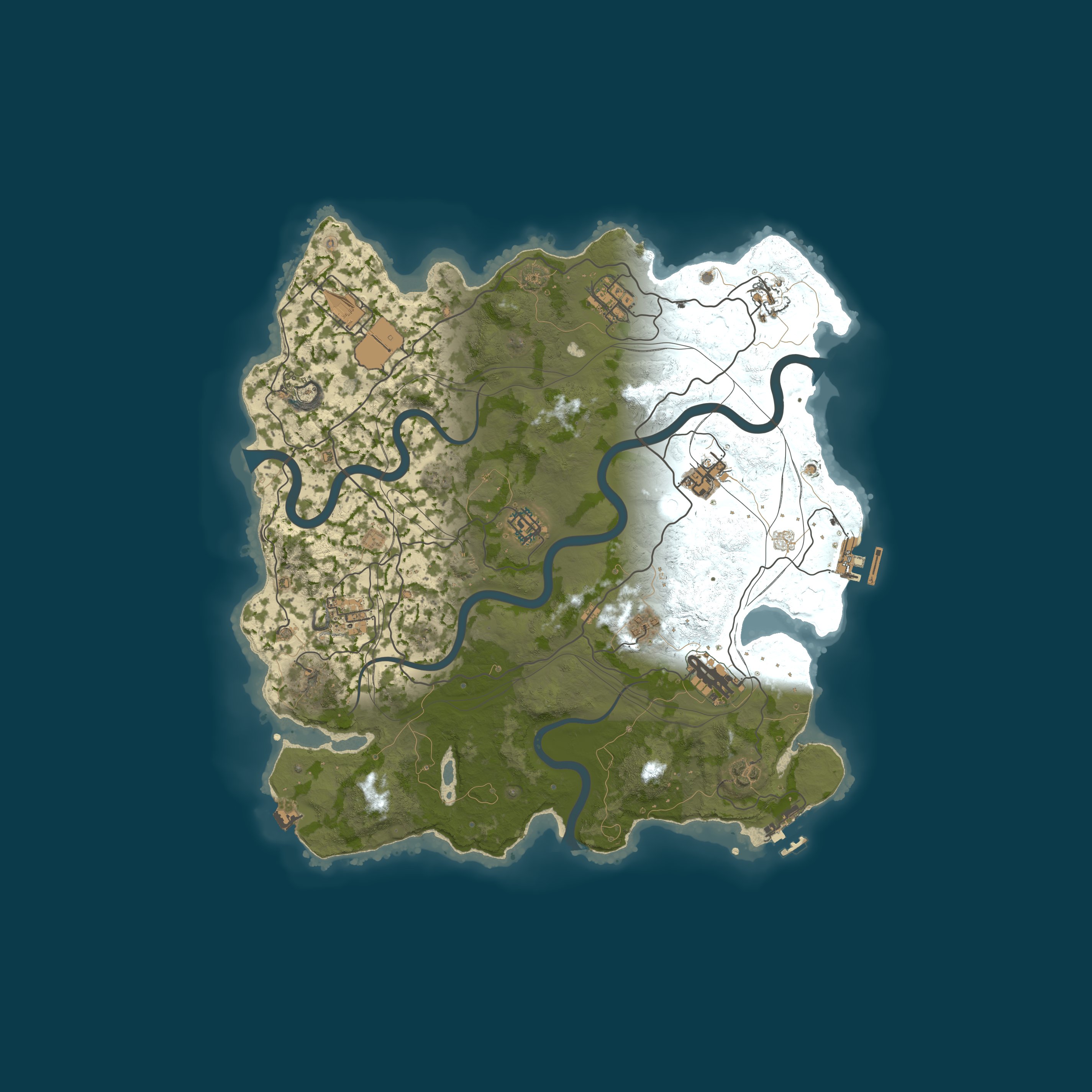 Map for WARBANDITS.GG EU 3X |Solo/Duo/Trio/Quad/Max5|LootX3| JUST WIPED