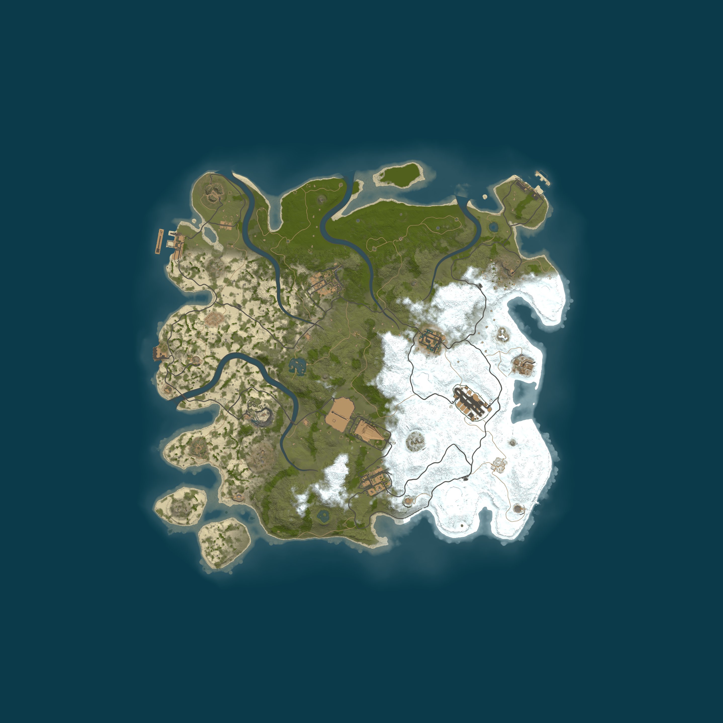 Map for RUSTIX EU | 2X Vanilla+ | Monthly | No BP Wipes | WIPE 7.5