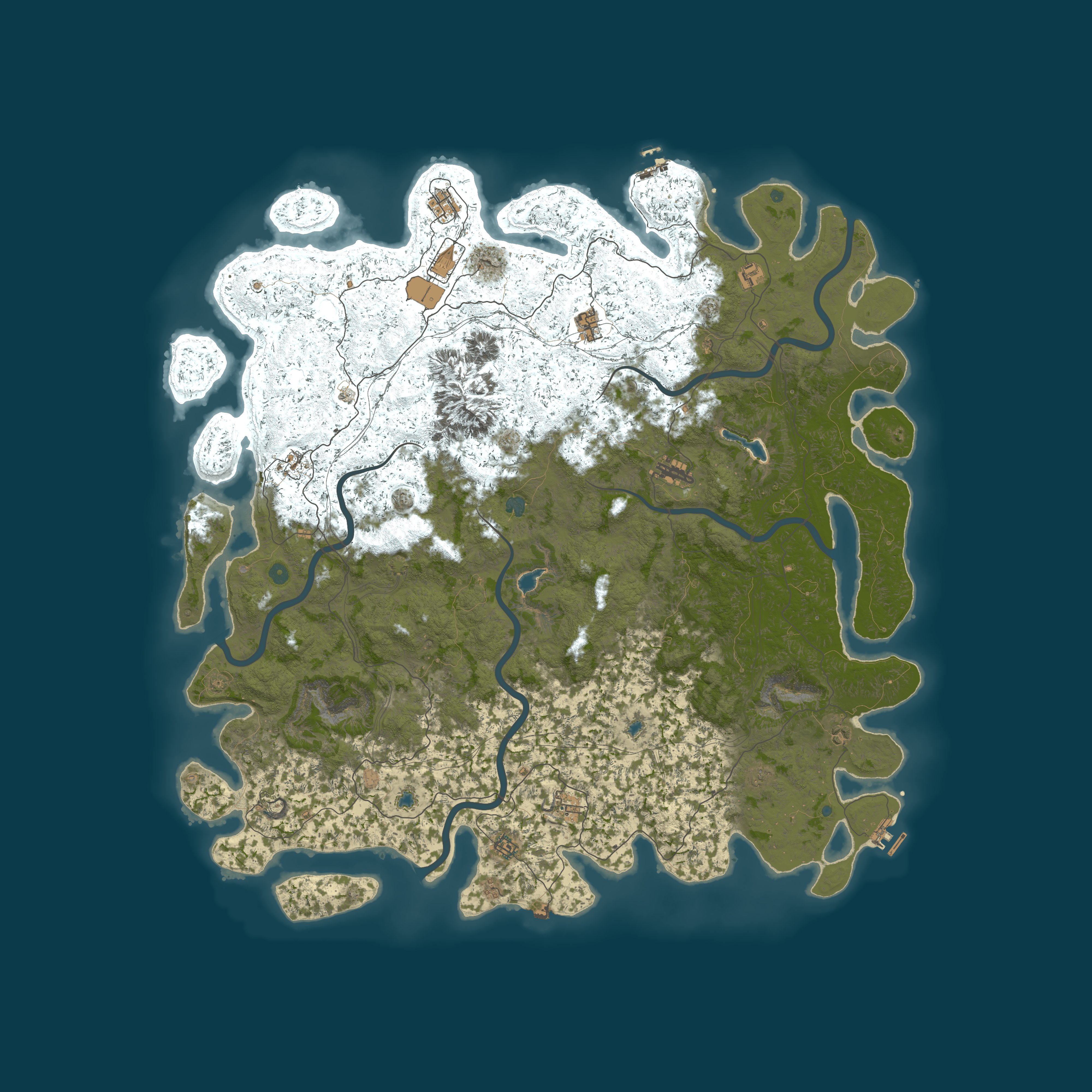 Procedural Map, size 6000, seed 1043029531