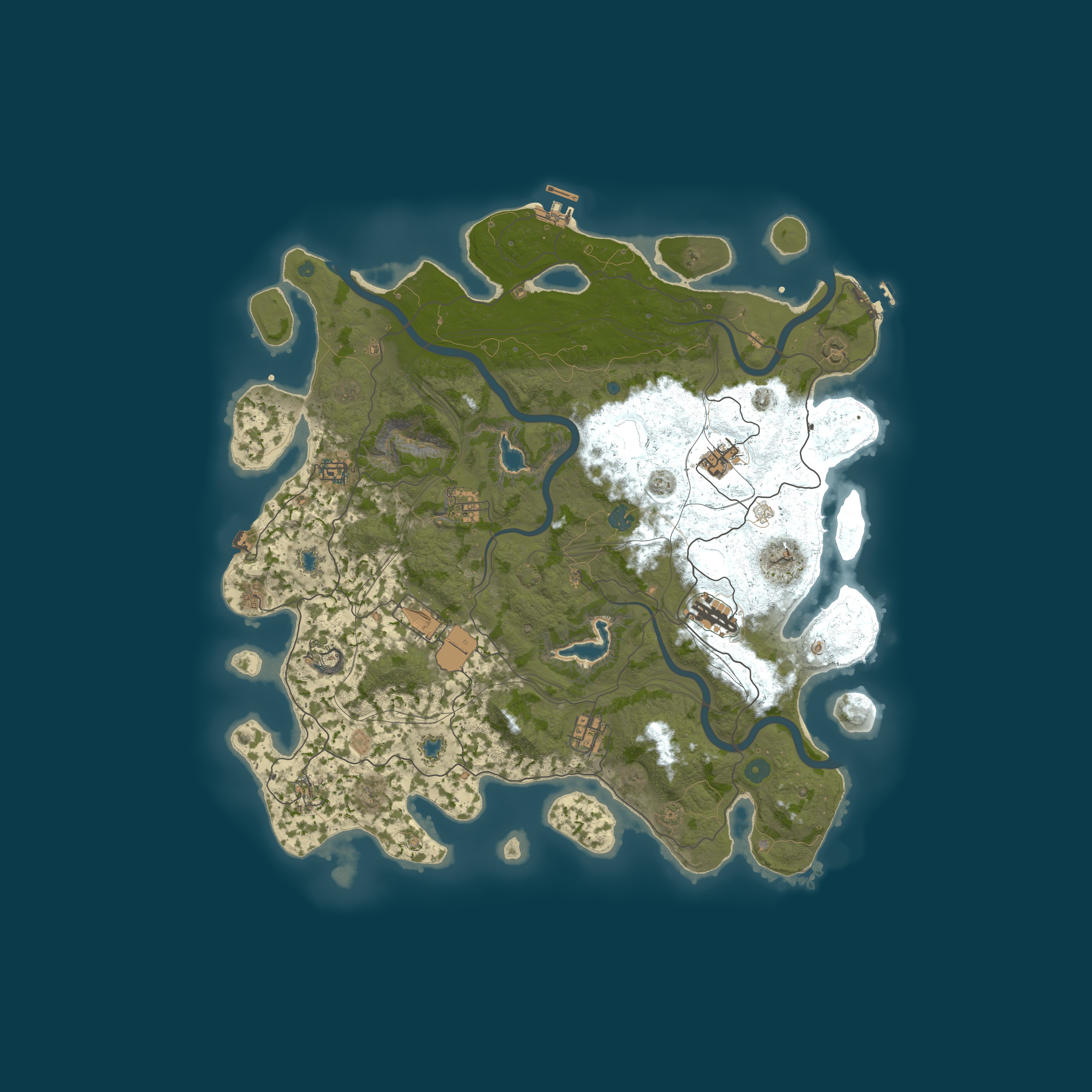 Map for RUSTICO | PVE | ДЛЯ НОВИЧКОВ