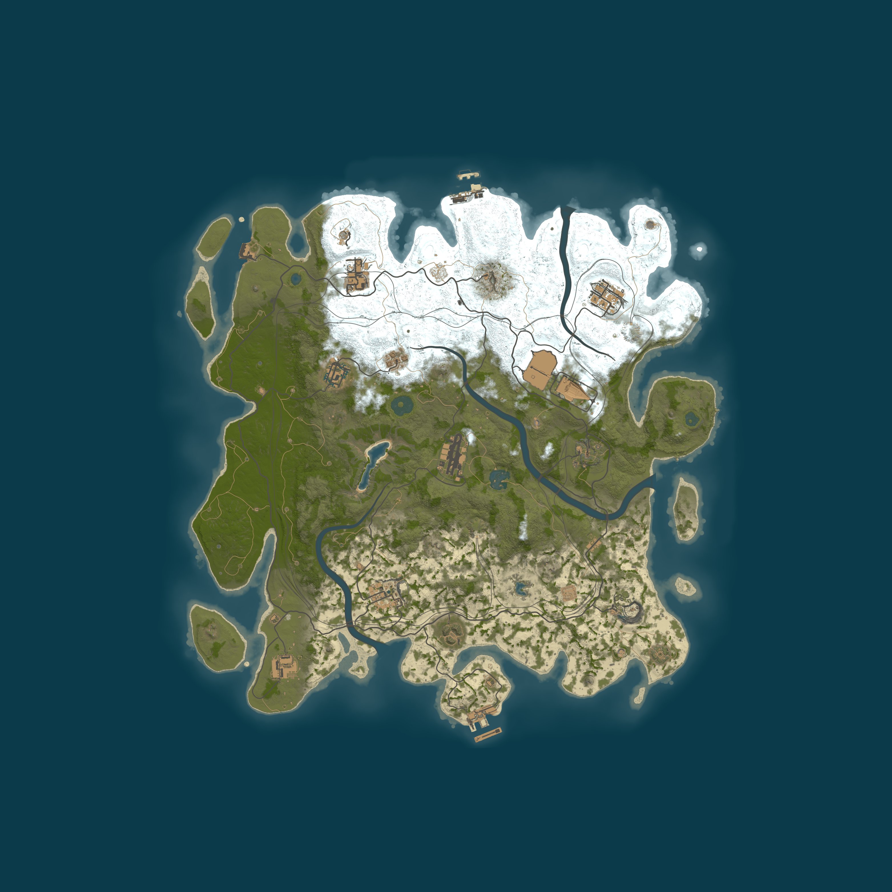 Map for #6[坚果]5X Solo/双人/萌新/养老/月清