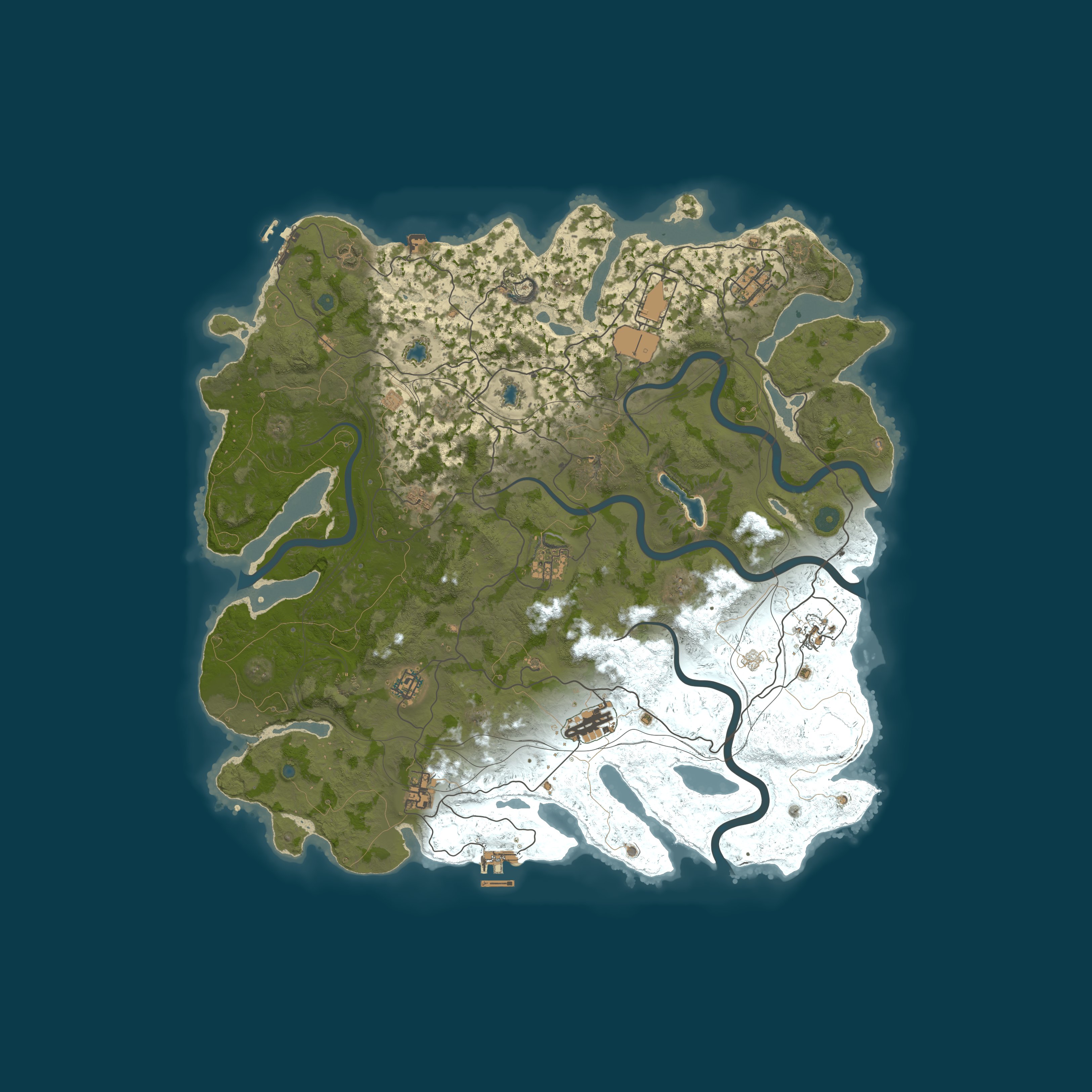 Карта сервера