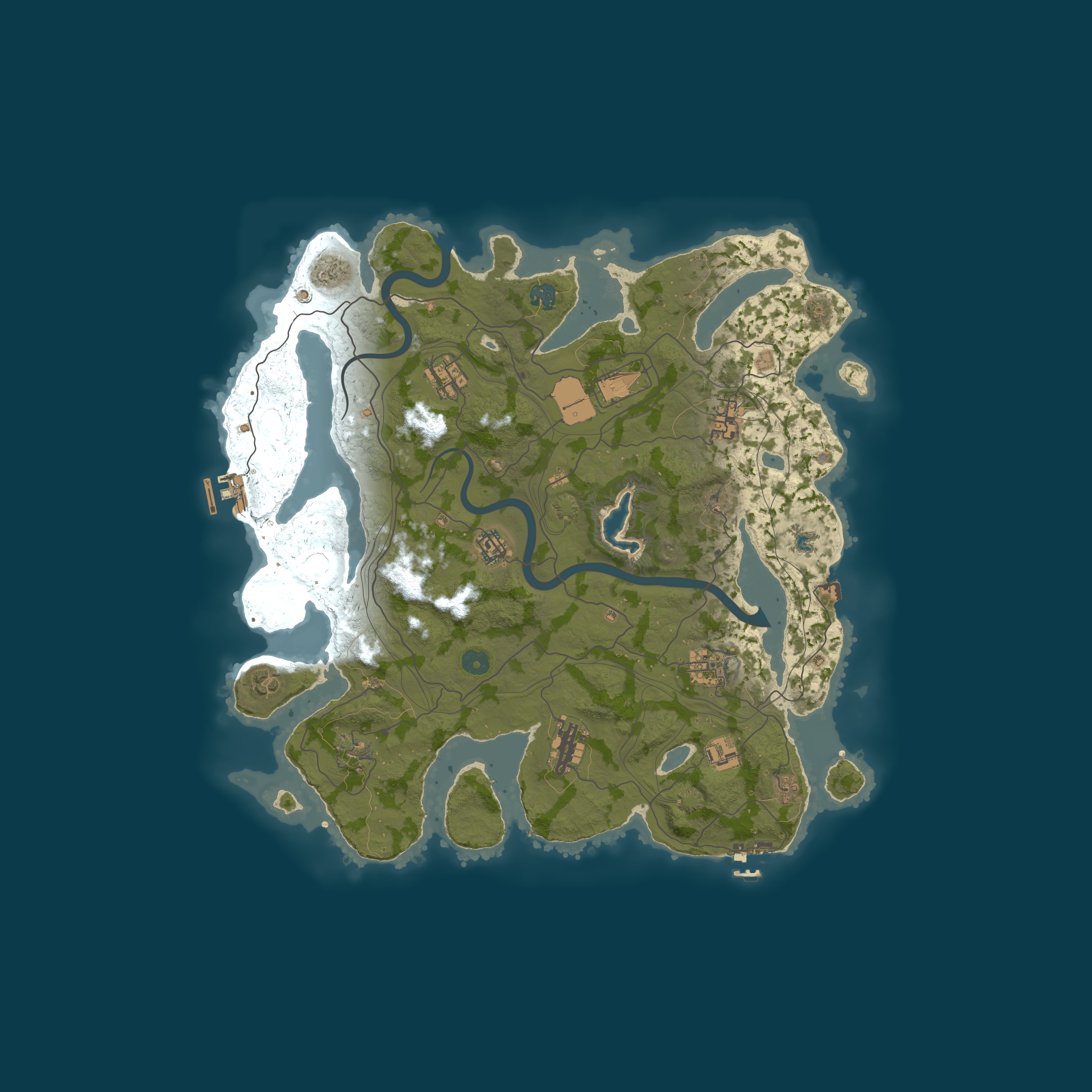 Rust map 4000/1337