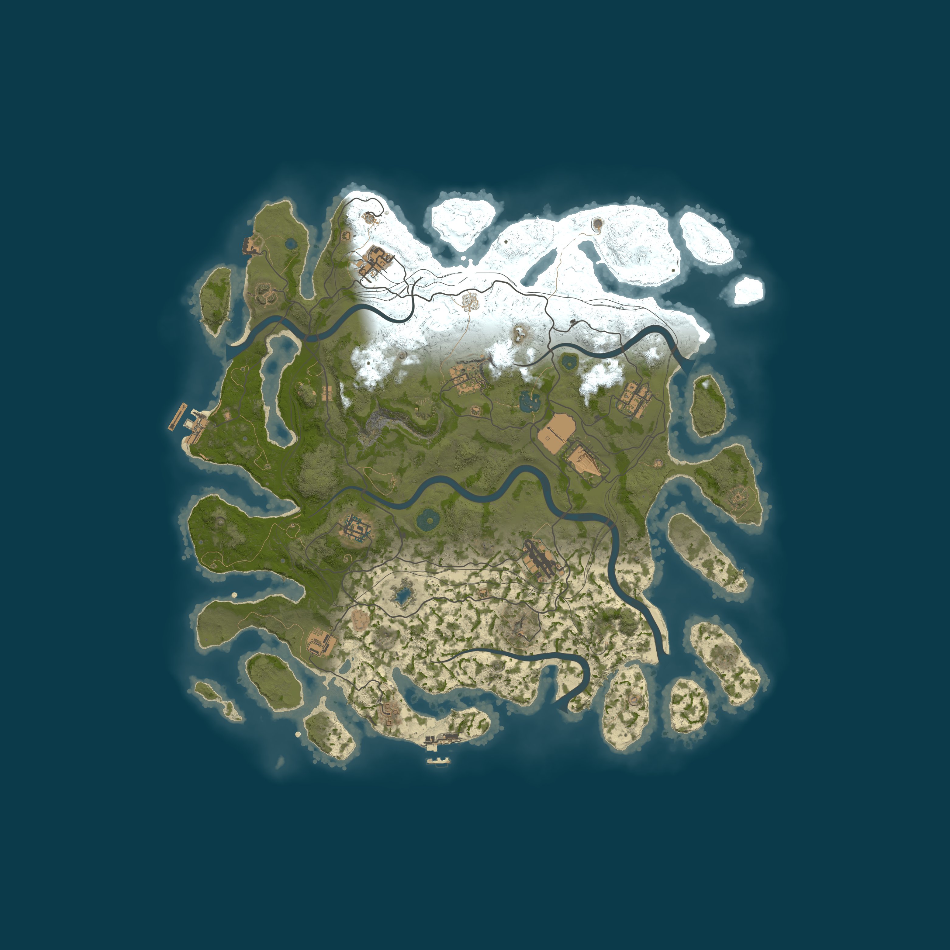 Rust map 4250/1337
