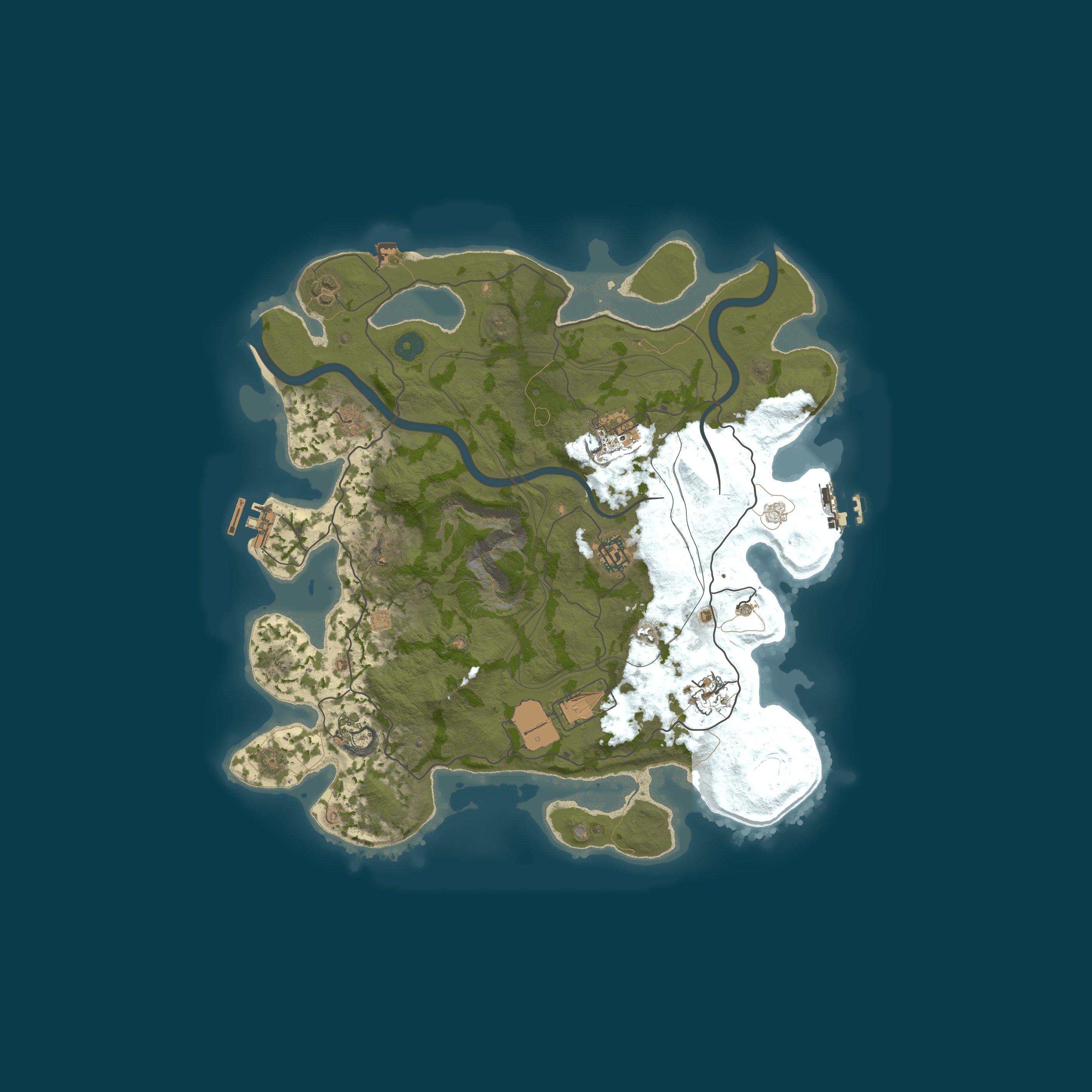 Map for RustyRed TWINSPIRE [NOOB FRIENDLY, DUO, x2]