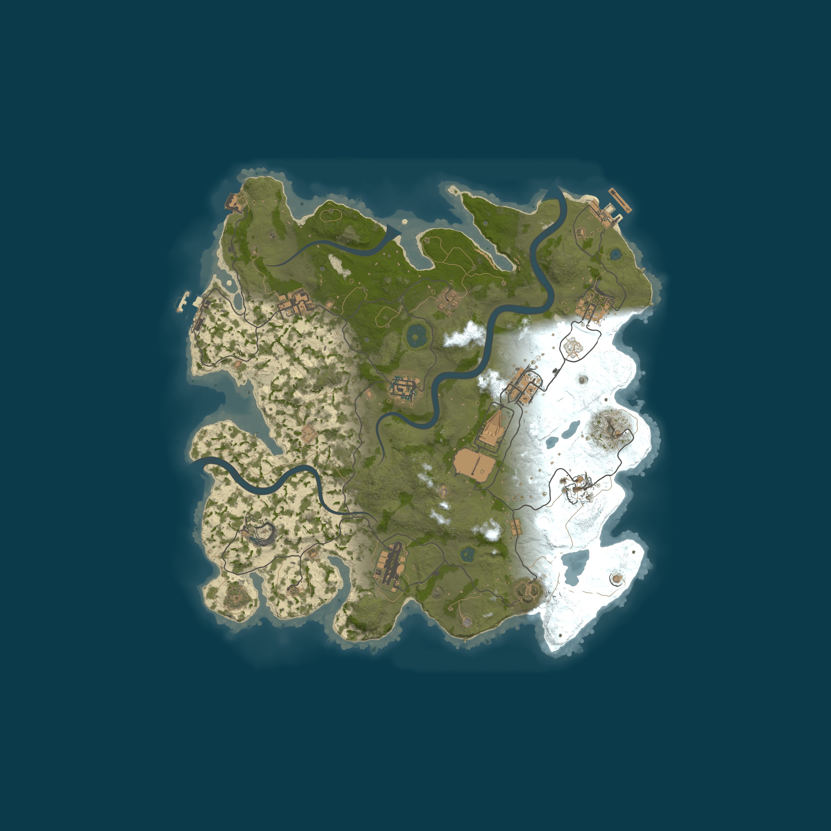 Map for The Fryer Monthly Medium | Noob Friendly | US