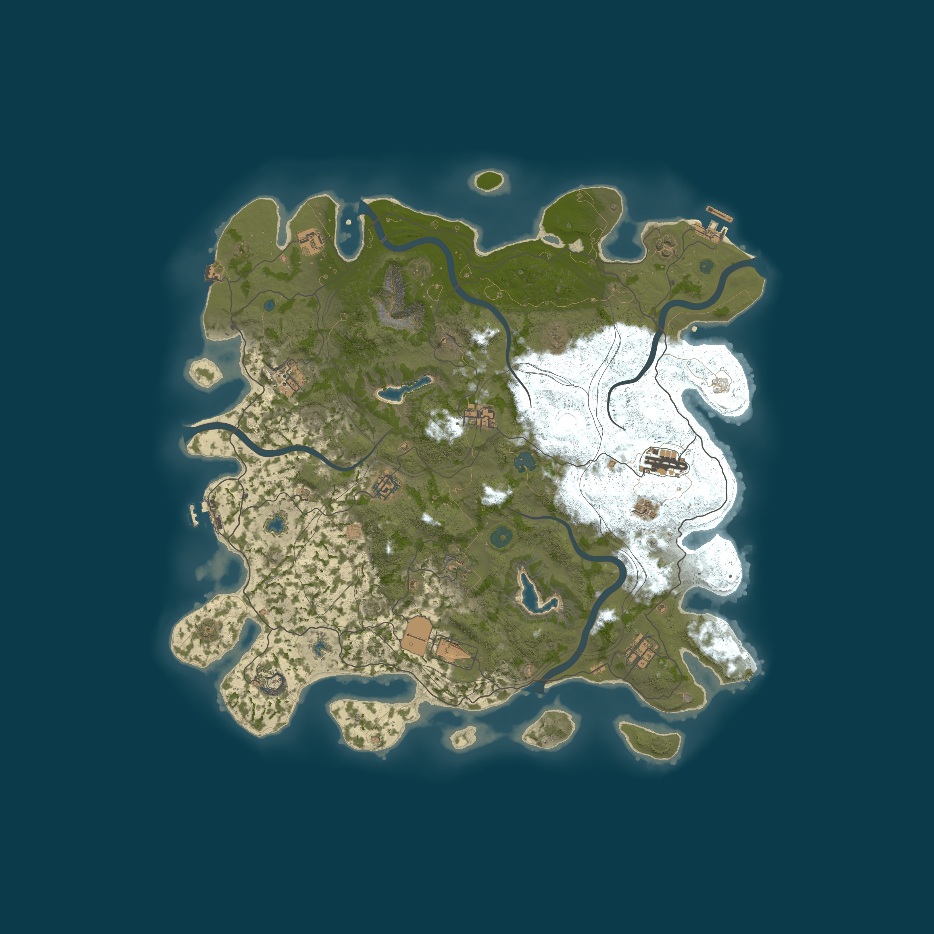Map for DEJA VU  PVE  X3-X7