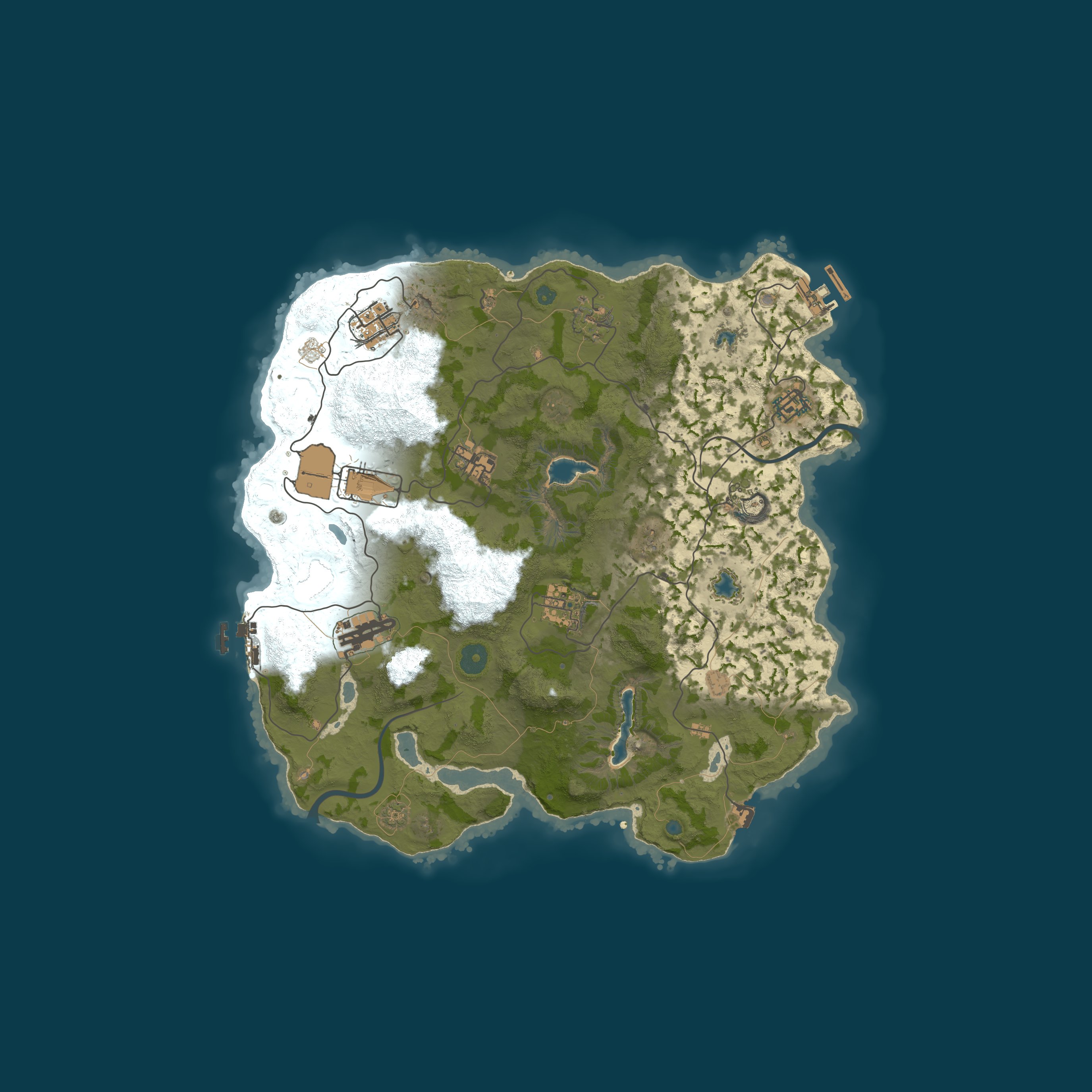 Rust map 3500/1337