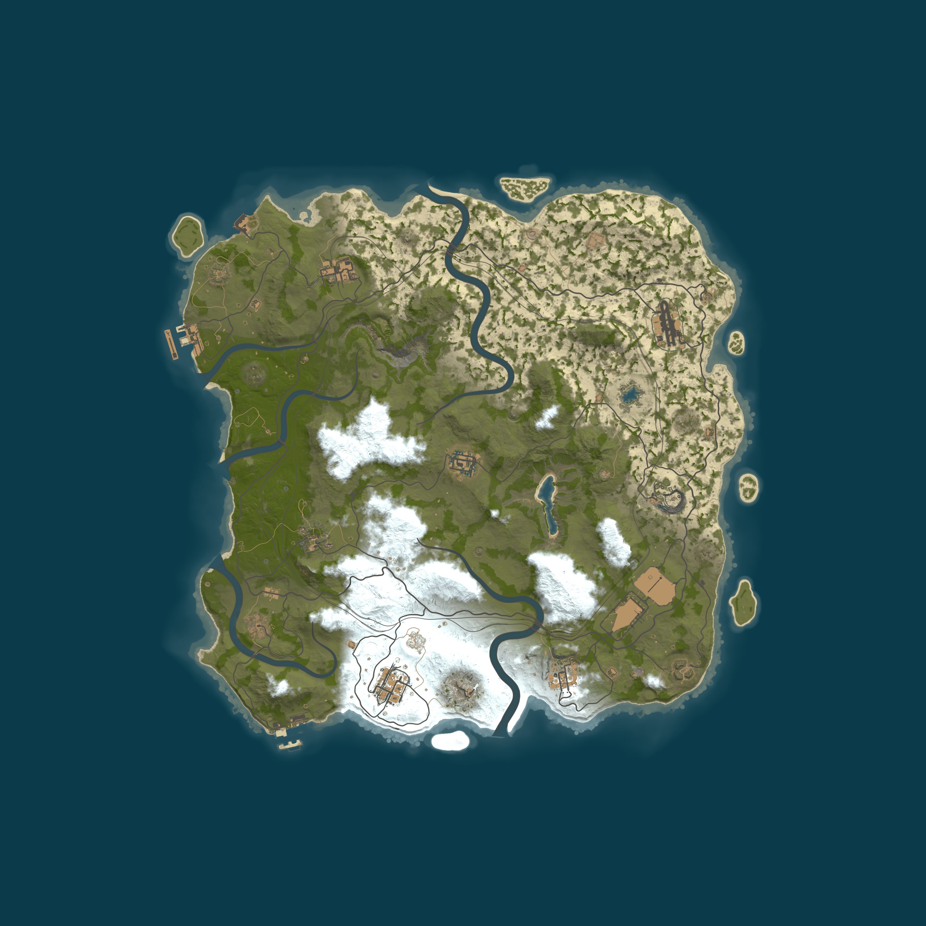 Map for RustForNoobs.com | Solo Duo Trio | Monthly US