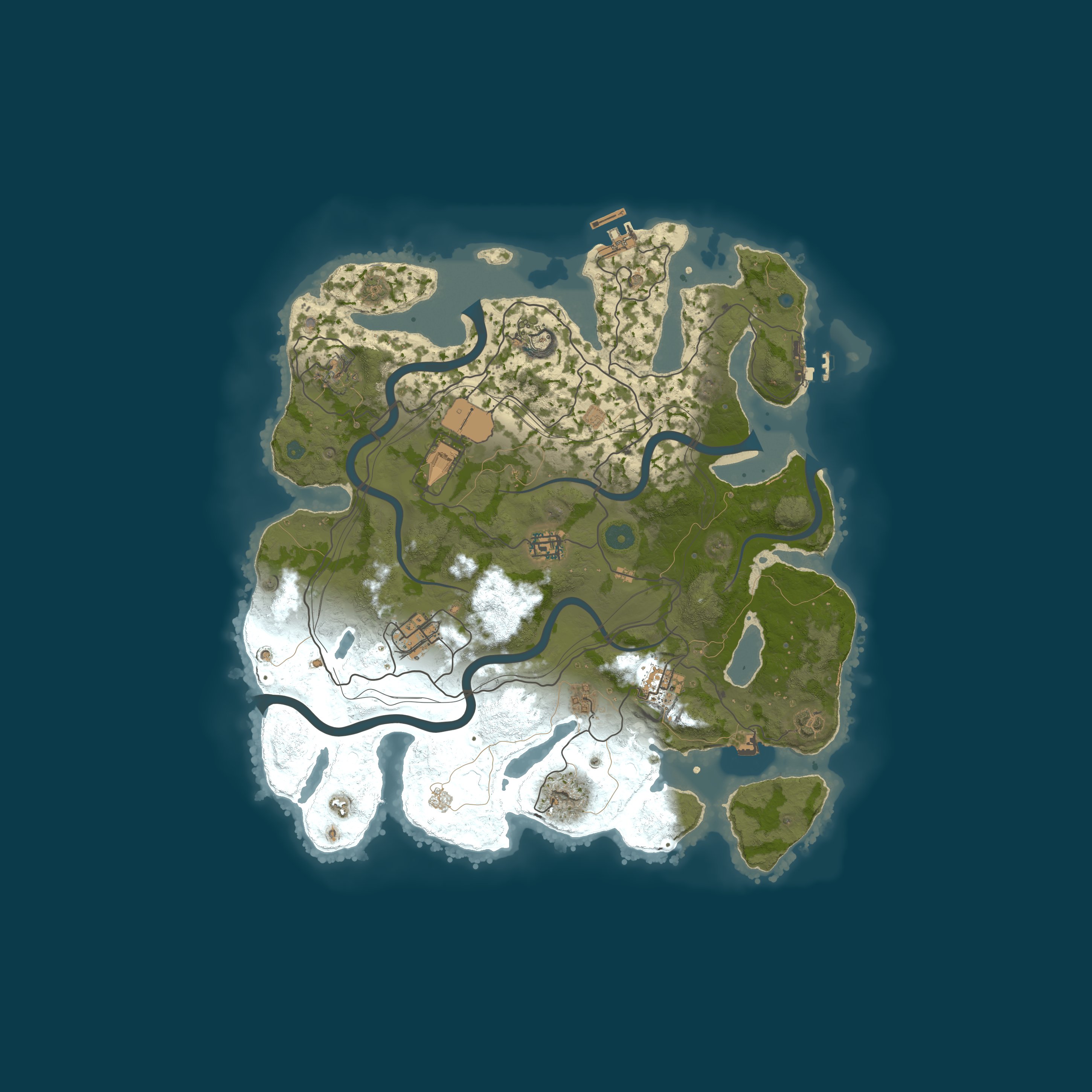 Map for Rustobia 2x Monthly | Solo Only | Raid Window | Noob Friendly
