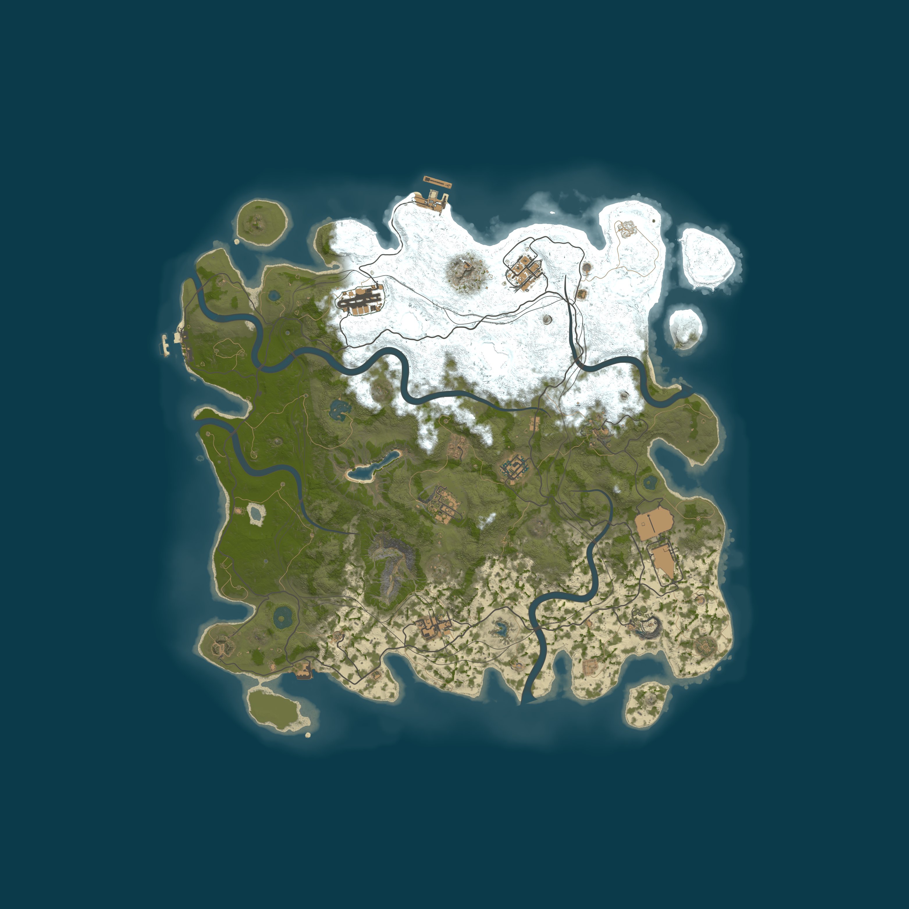 Map for [EU] RustZone | Solo/Duo | Friday Wipes | Wipe 20.03 18:00 CET