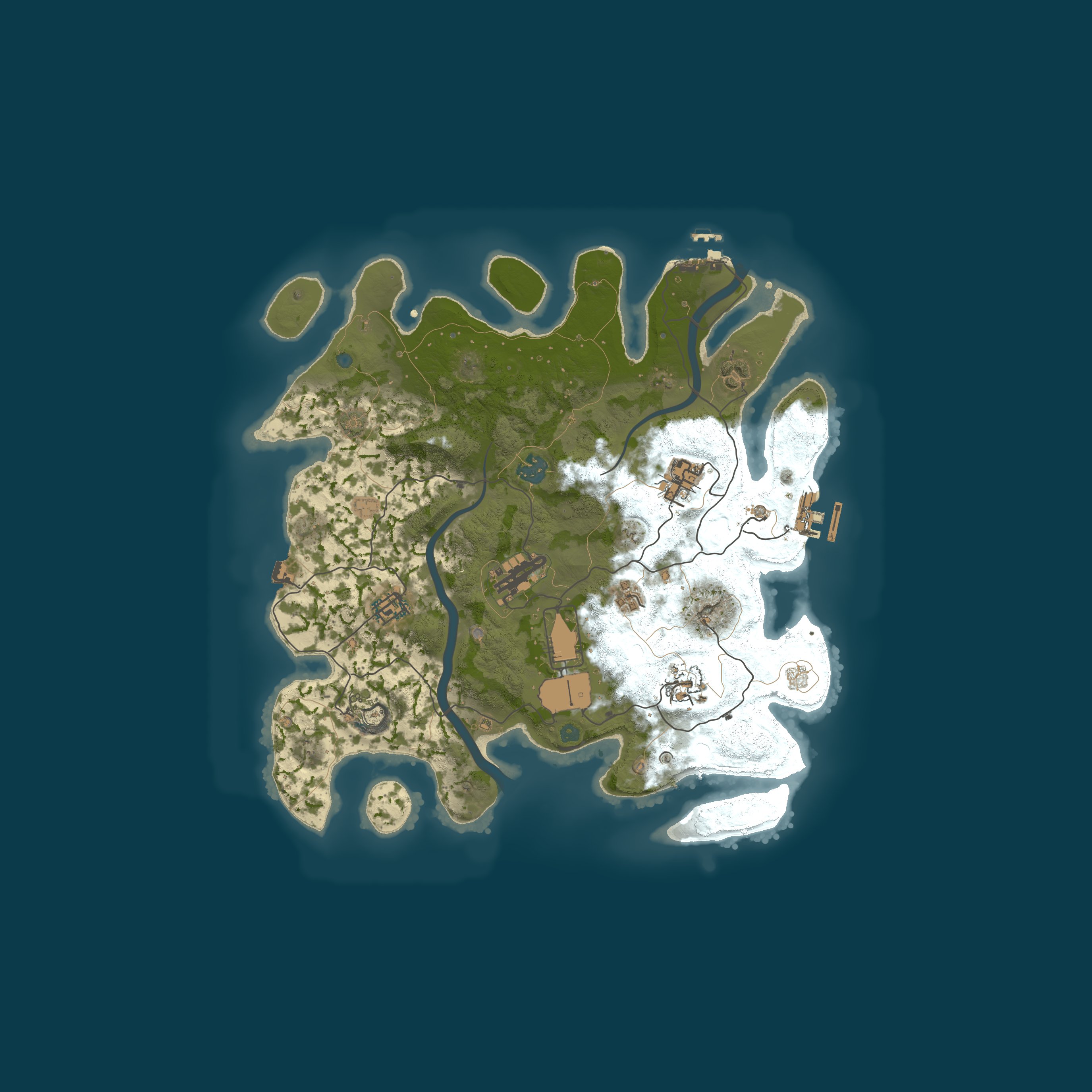 Карта сервера