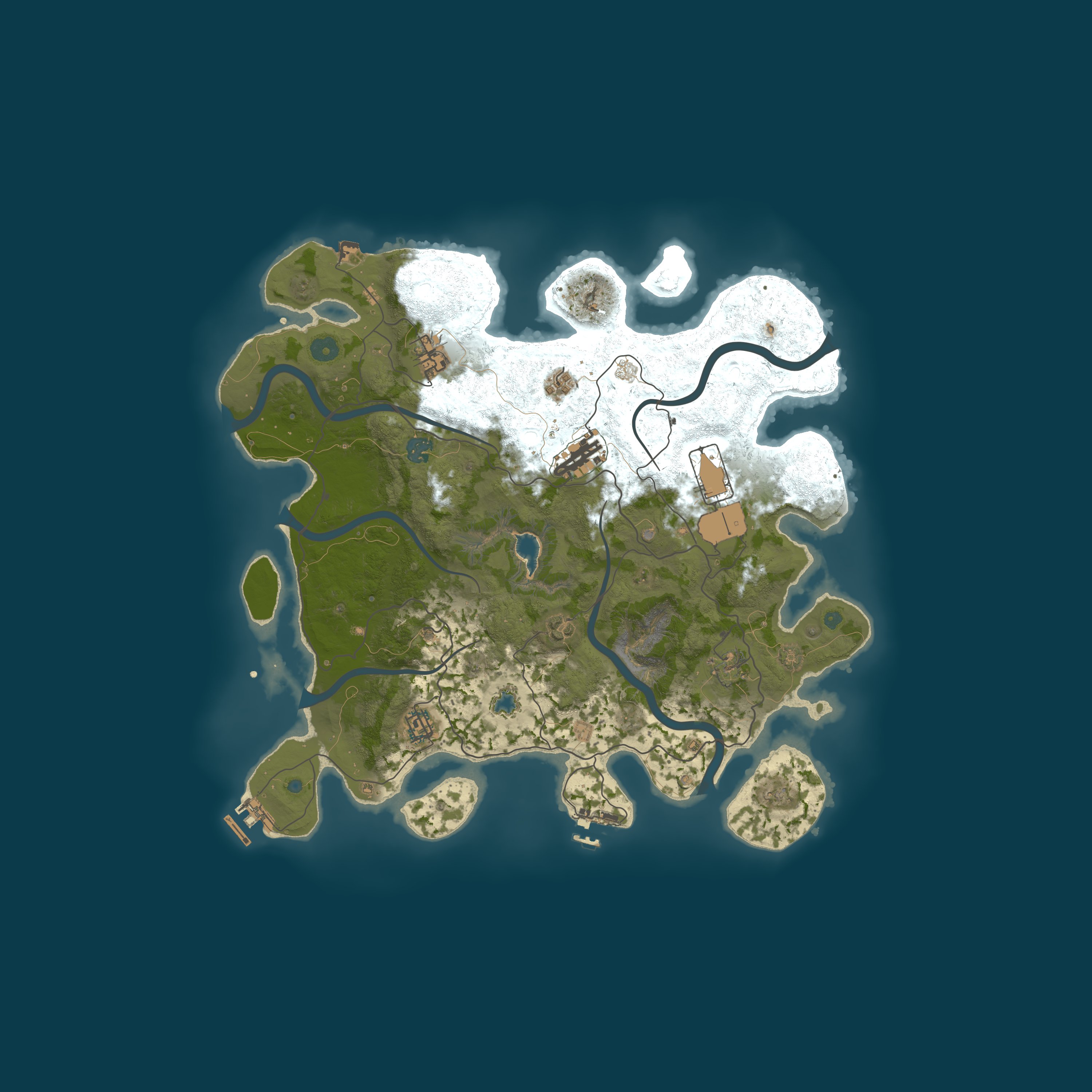 Map for Northland Rust Server