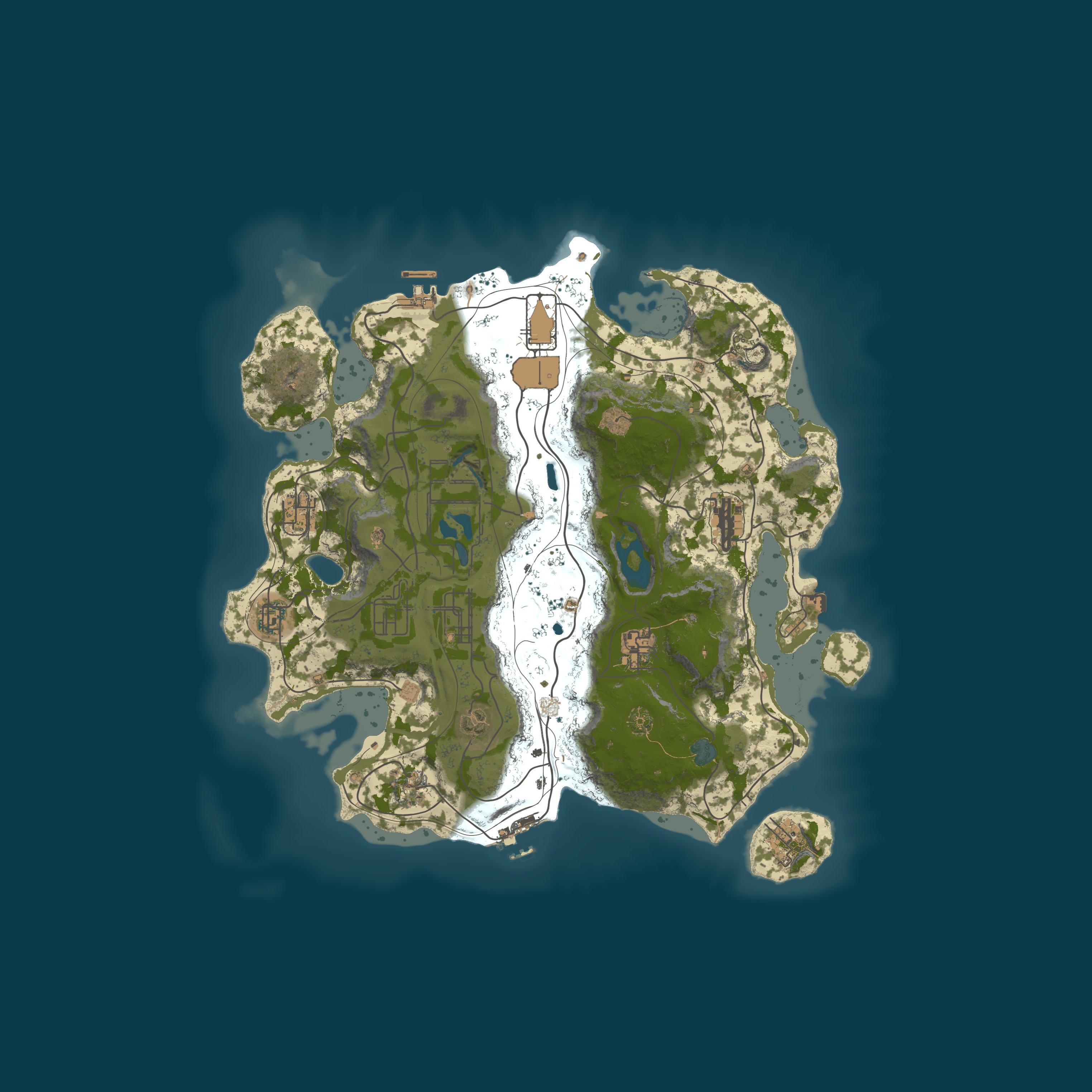 Map for Nova World PVE #1 х3/All inclusive/Печенюги