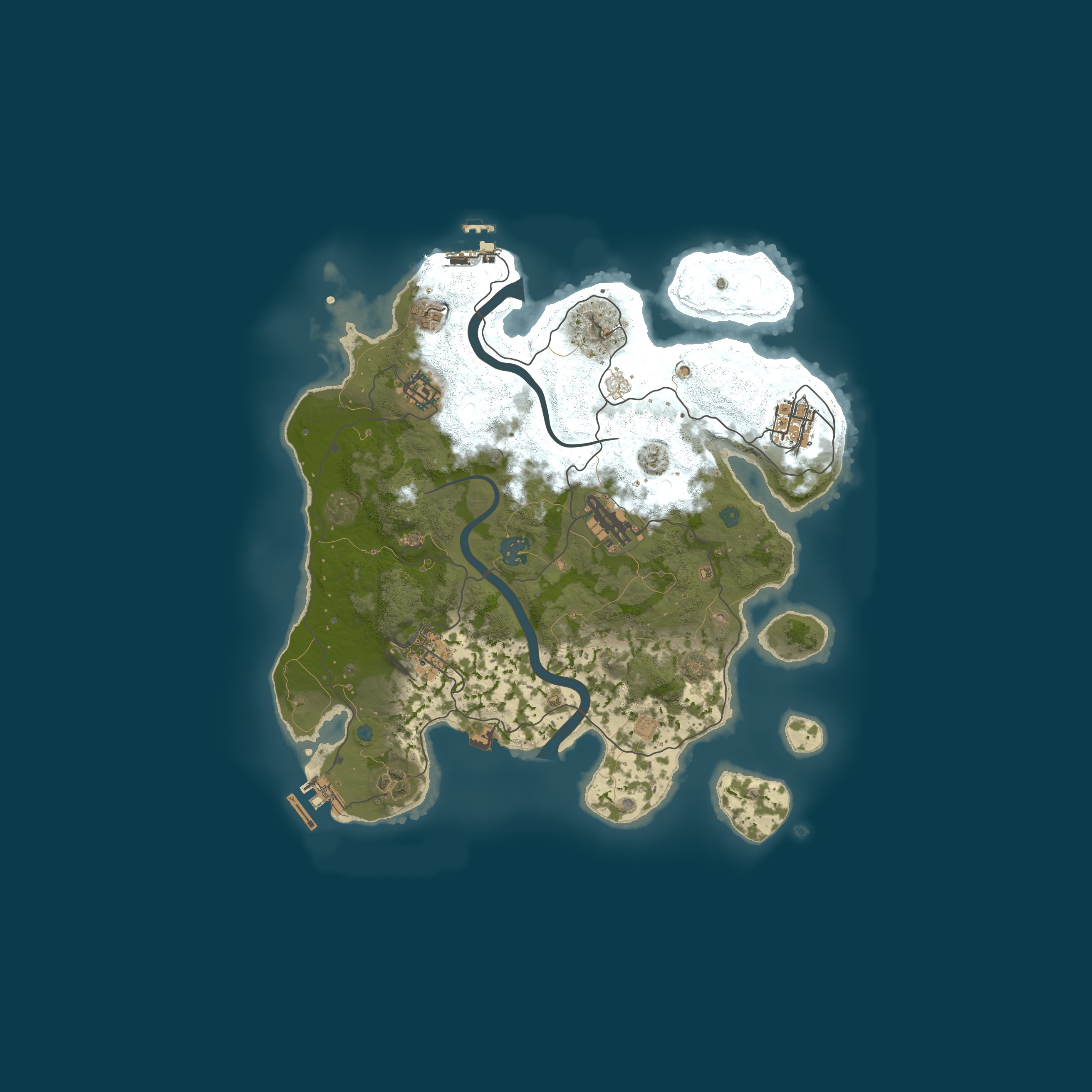 Map for [Rust-X]  НОВИЧКИ | КЛАССИКА