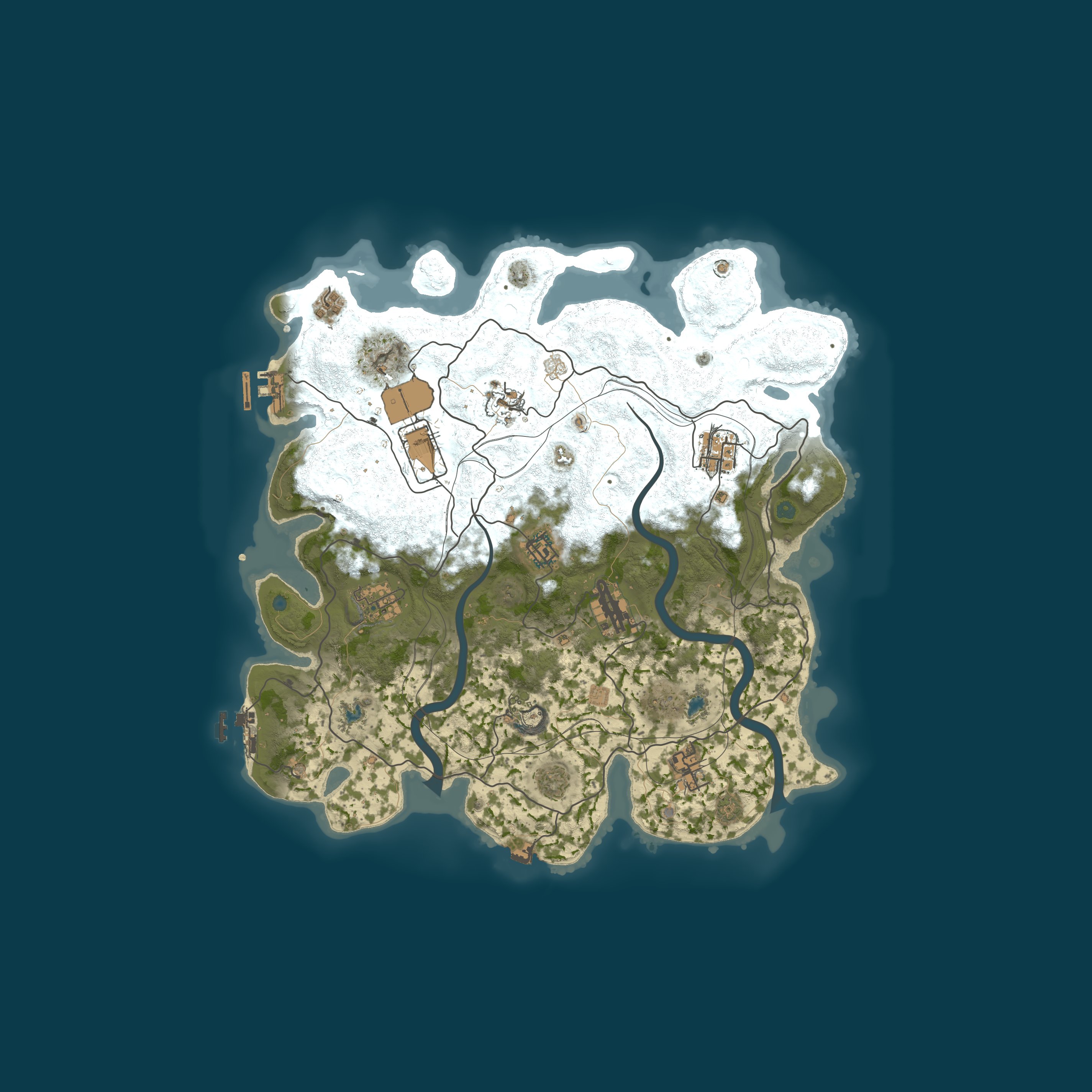 Rust map 3700/1337