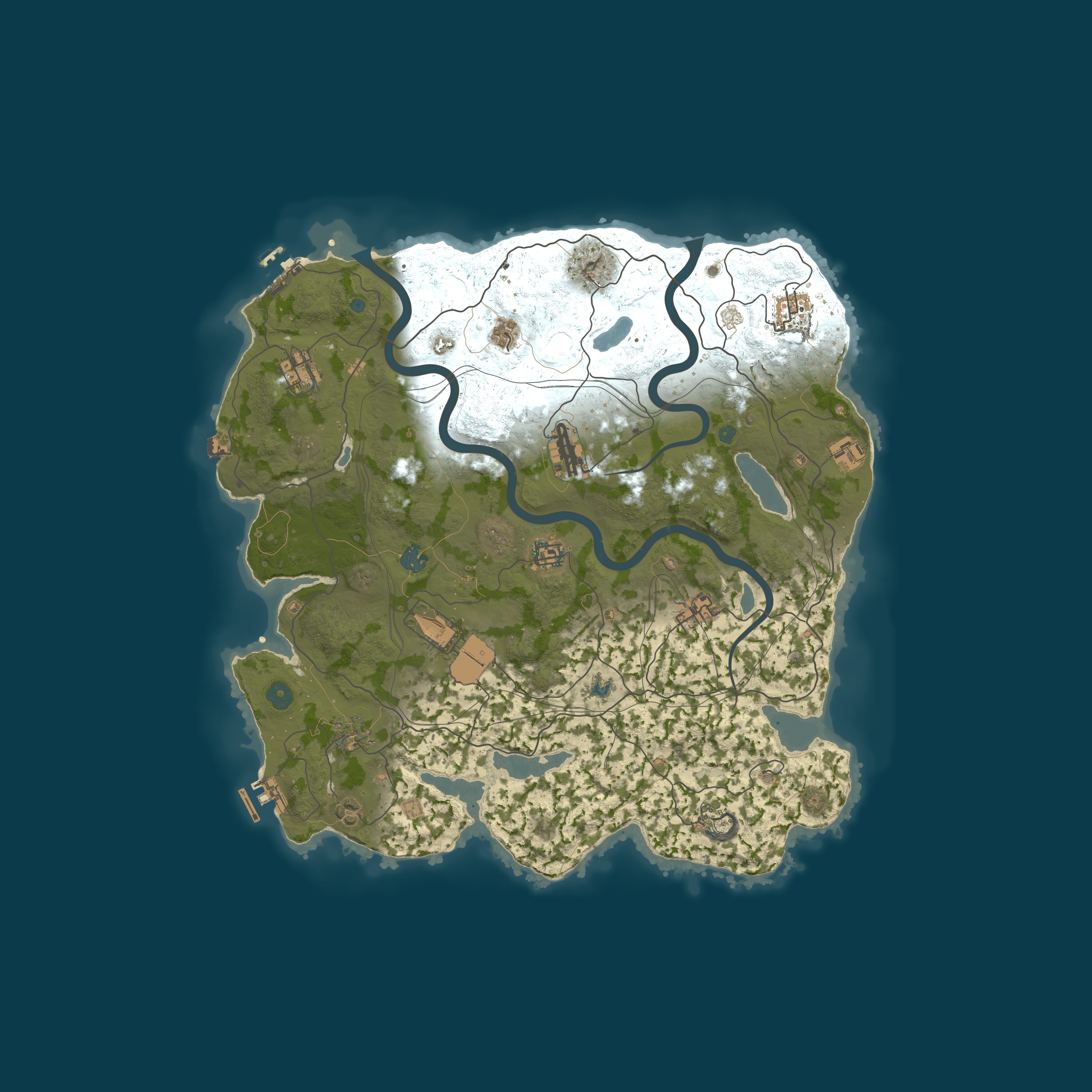 Rust map 4000/1337