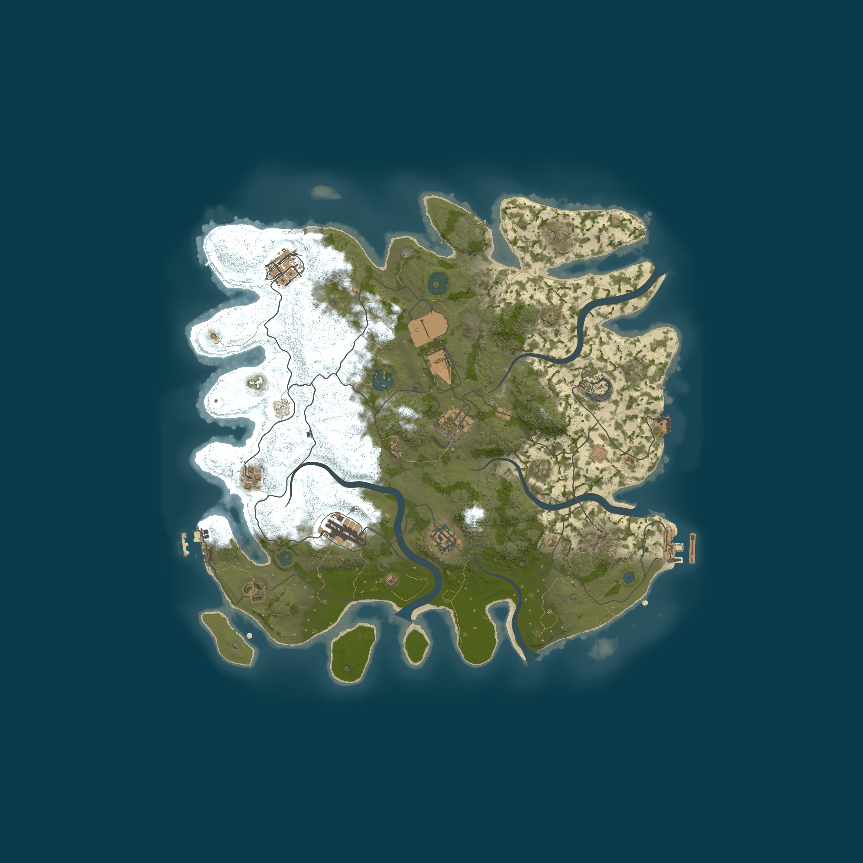 Map for Rust Server by nitrado.net
