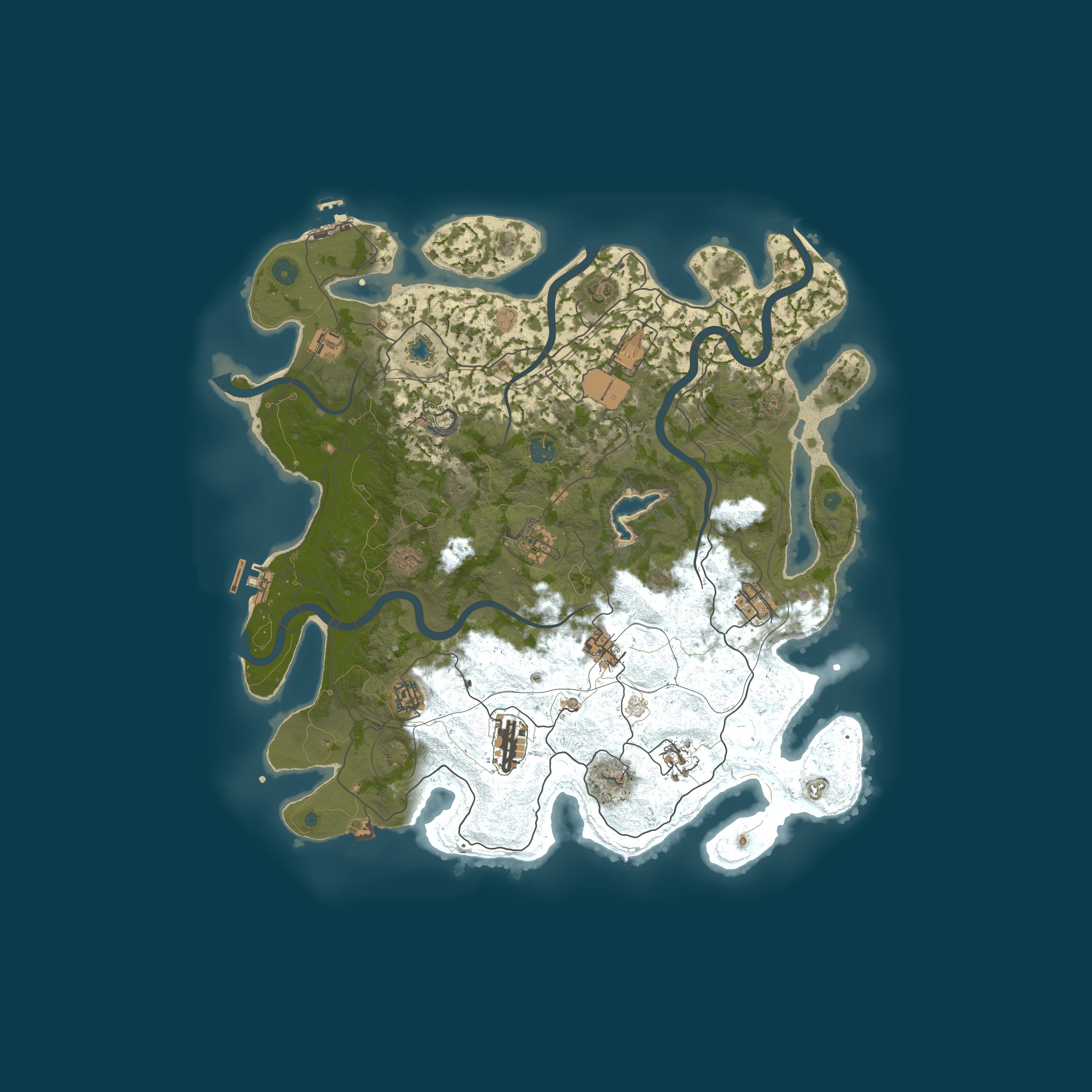 Map for 404 RUST SOLO/DUO/TRIO | ВТ | ДЛЯ НОВИЧКОВ 25.08