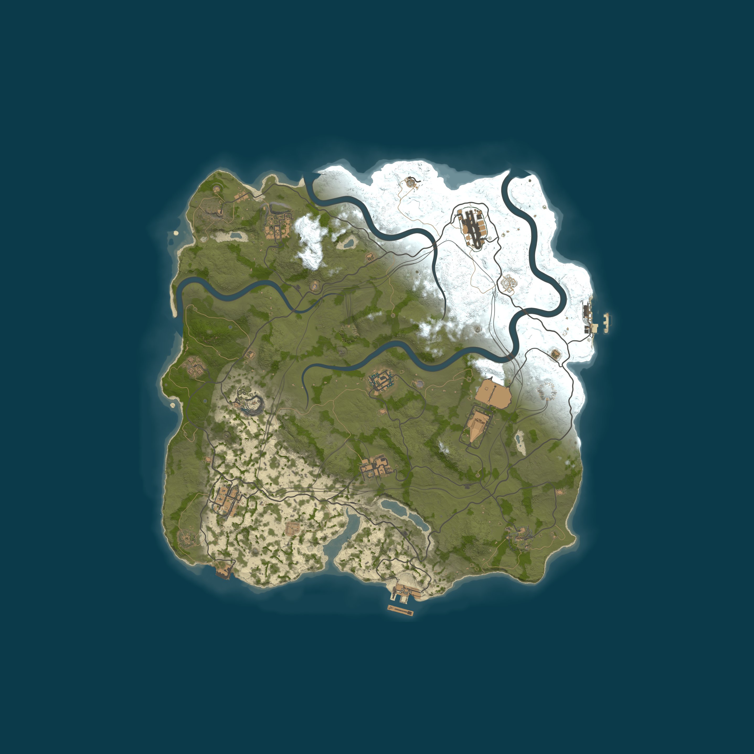 Map for Bestrust Solo/Duo 2x #9 | NEXT FULLWIPE in 11 hours 14.05