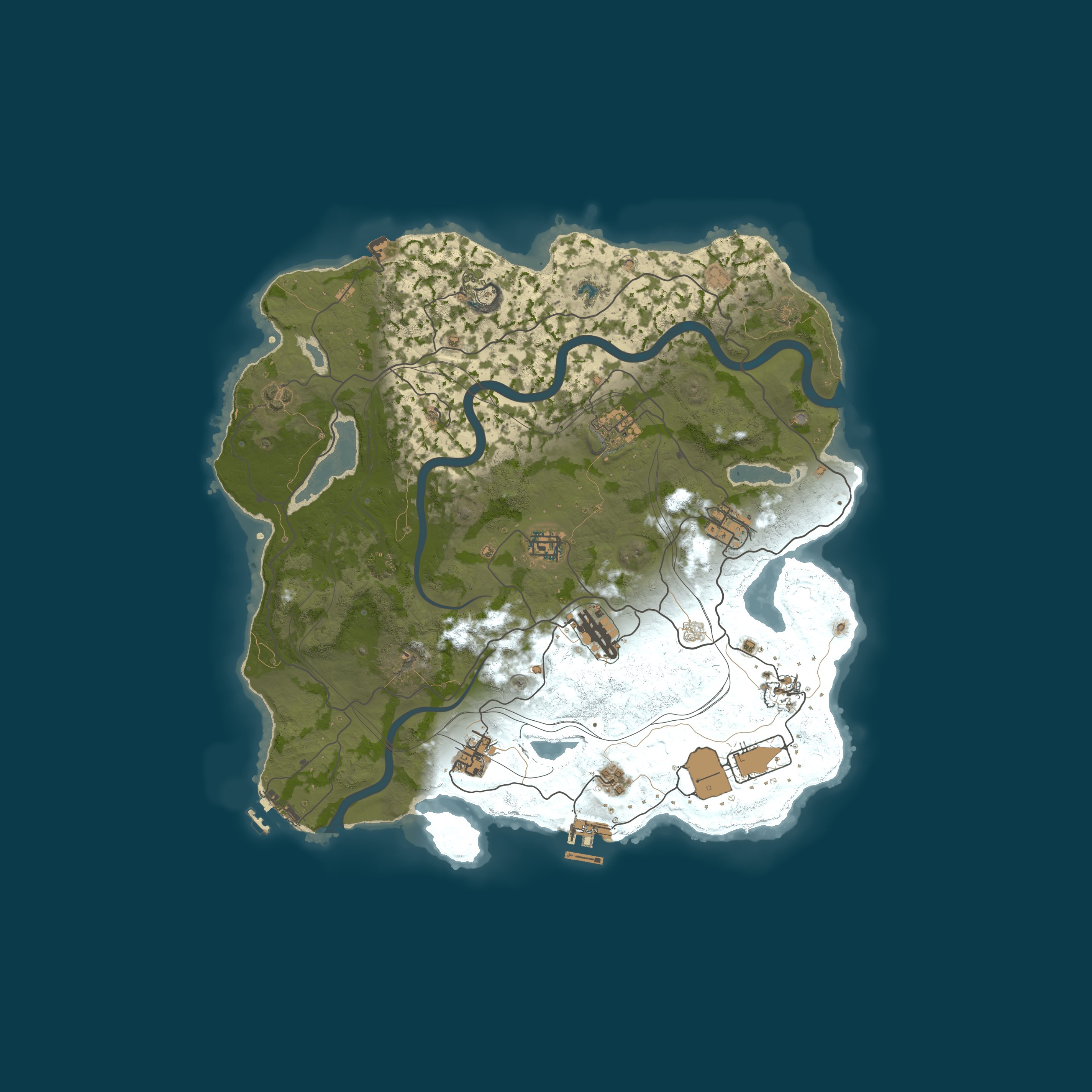 Map for WARBANDITS.GG EU 3X |Solo/Duo|LootX3| JUST WIPED