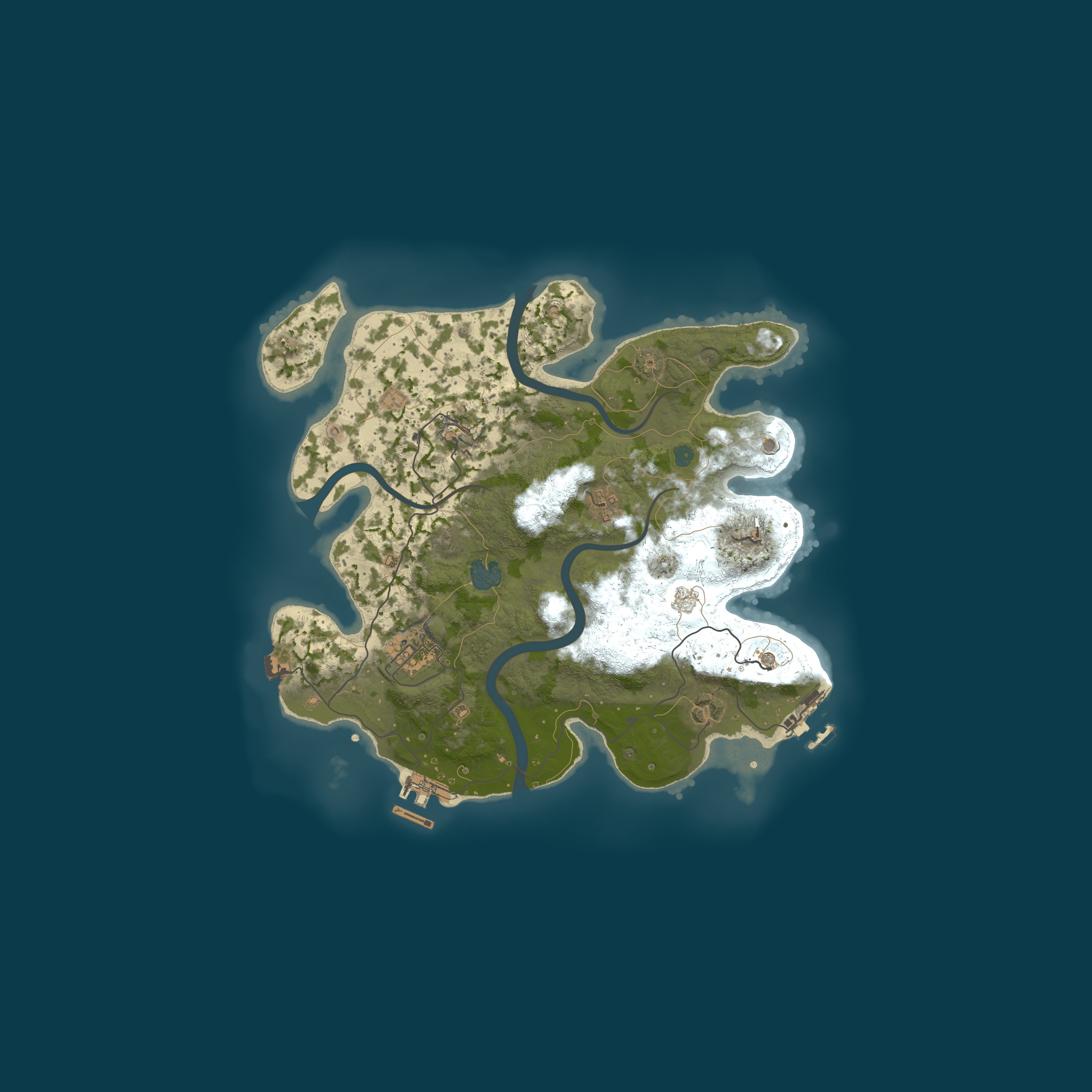 Map for Cumanayagua Rust Server