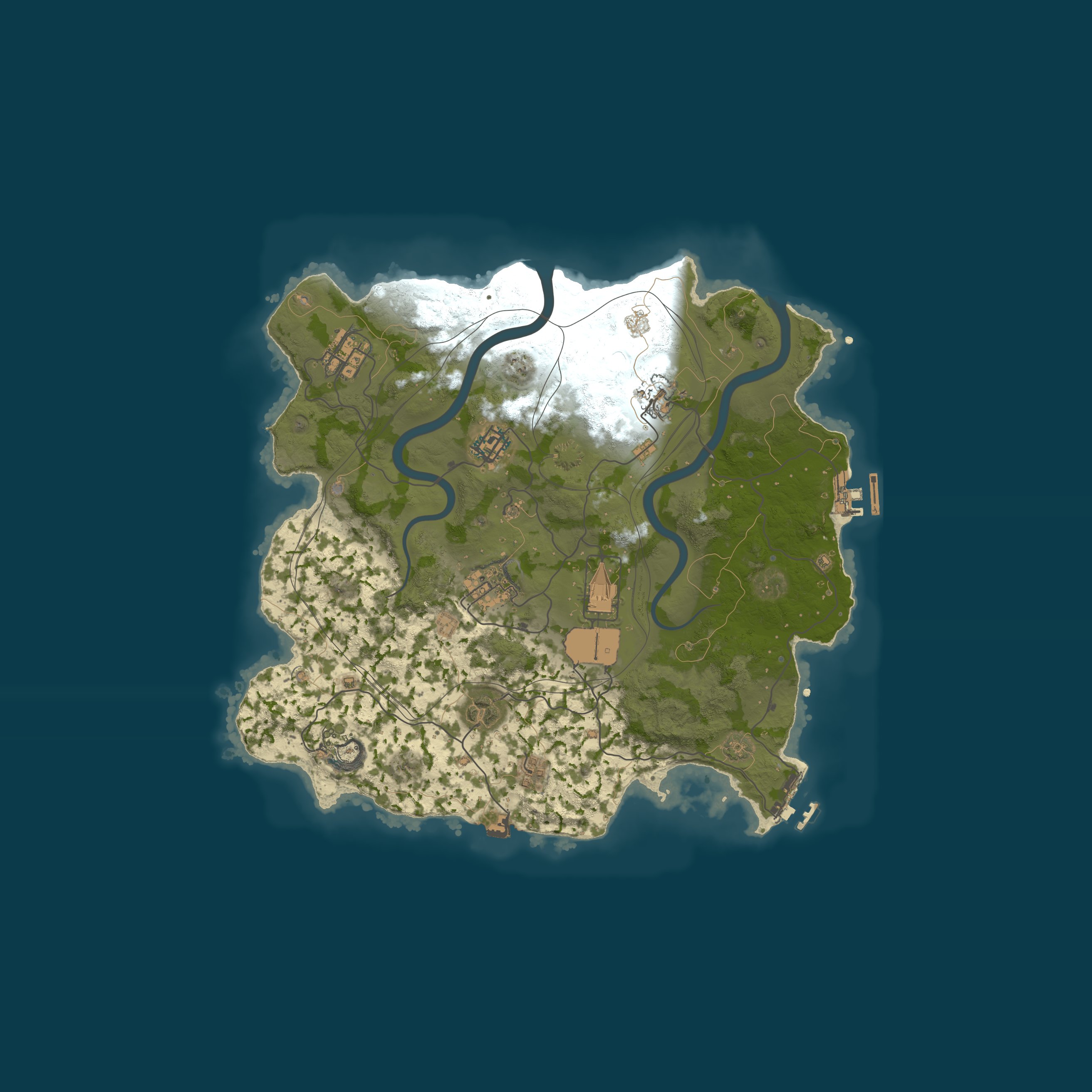 Map for [EU] Rustoria.co - 2x Vanilla | No BP Wipes