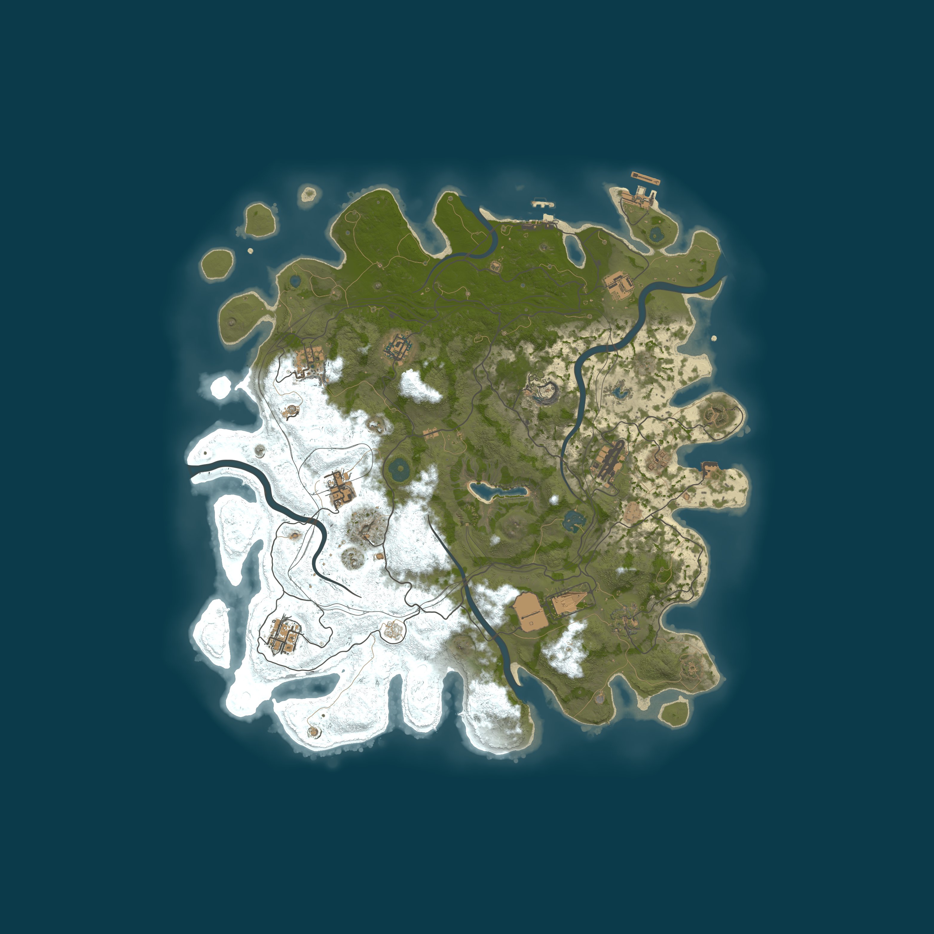 Map for PVE LOST [ RU МИРНЫЙ КВЕСТЫ ИВЕНТЫ ПВЕ ]