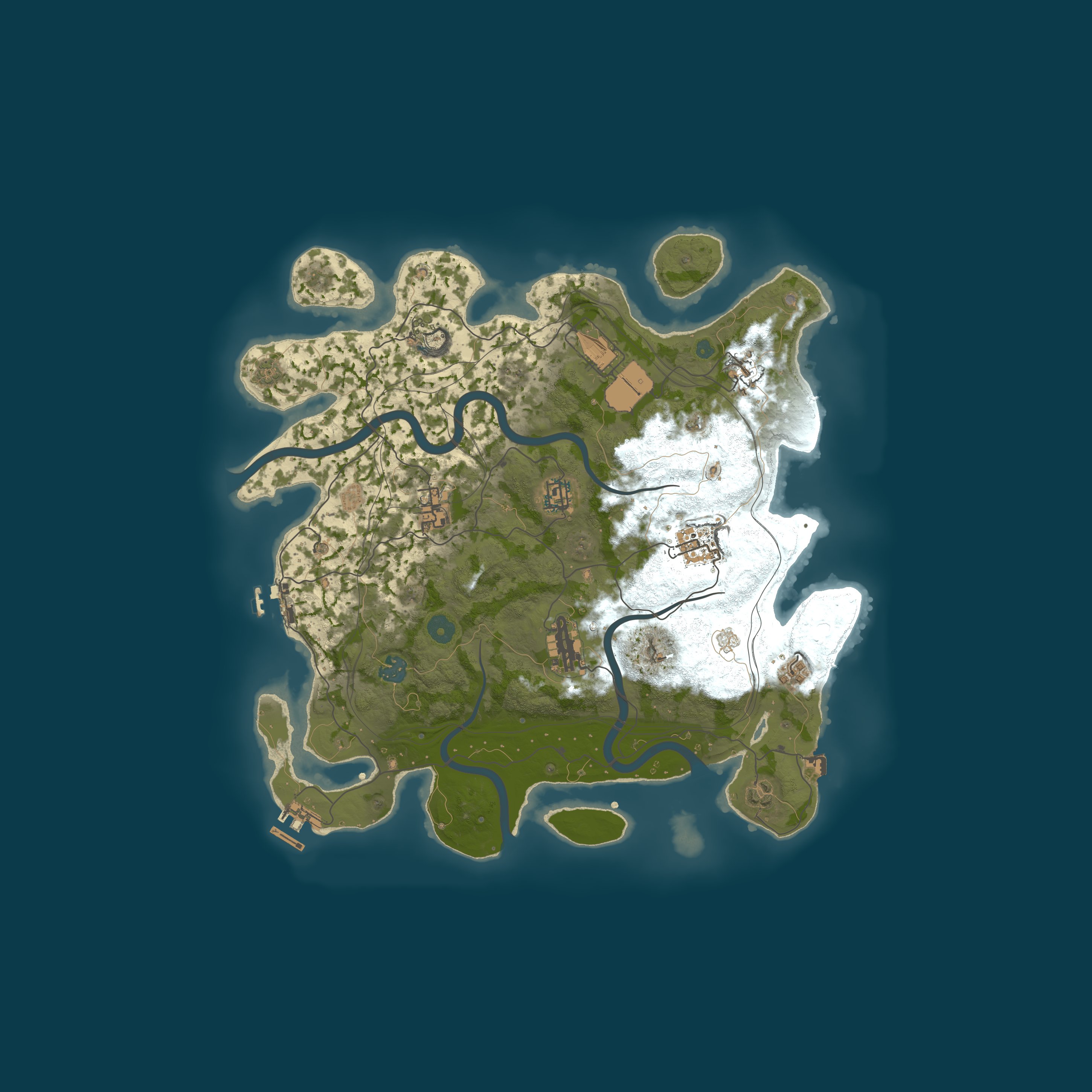 Map for 〈红牛〉 五倍6人服/6.26号17:30新开 |新手入门|爆