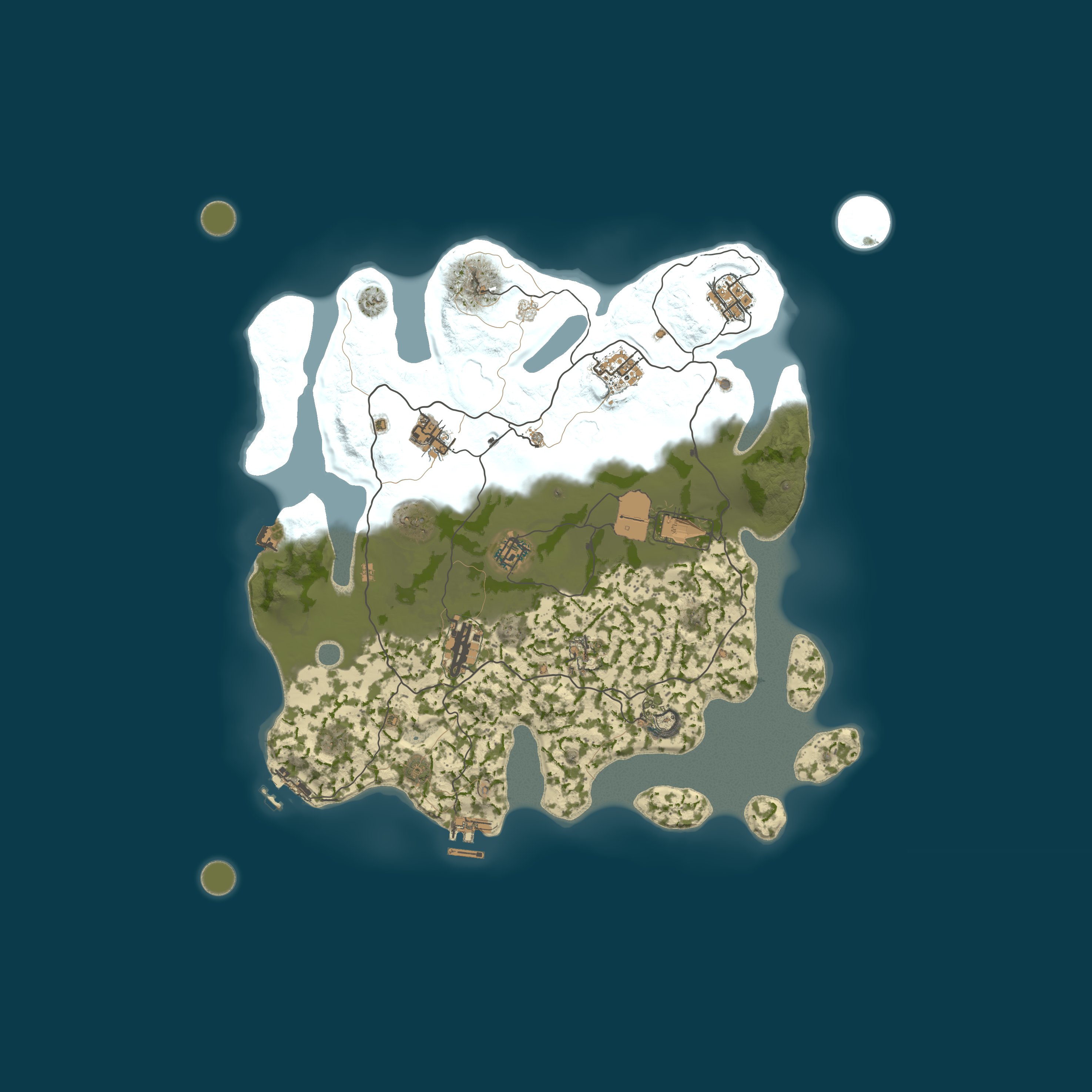 Map for Vital Rust - AU 10x | No BPs | Kits | Clans