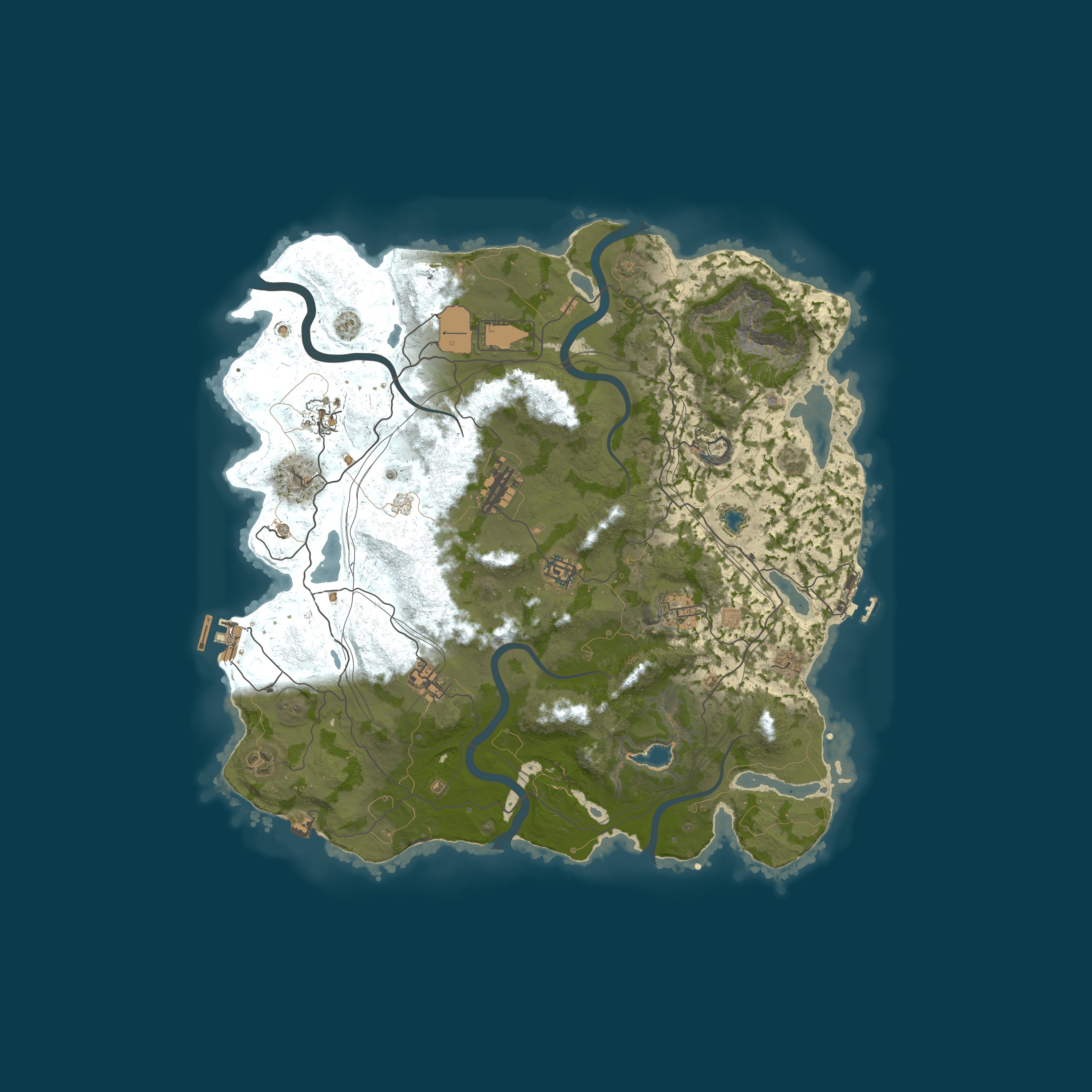 Карта сервера