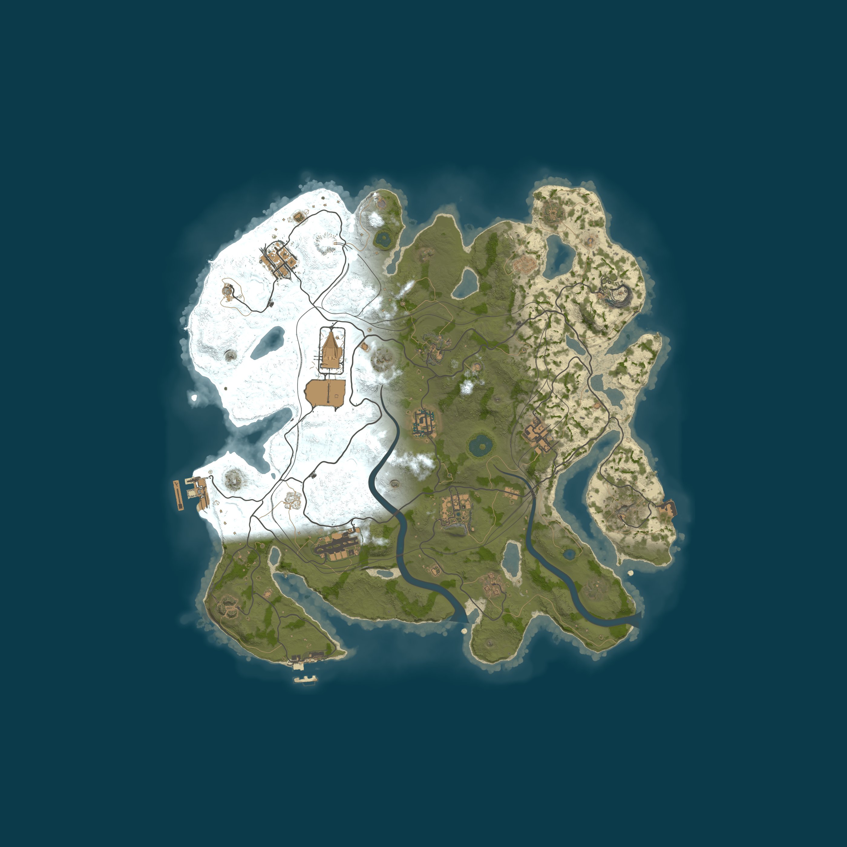 Rust map 3600/1337