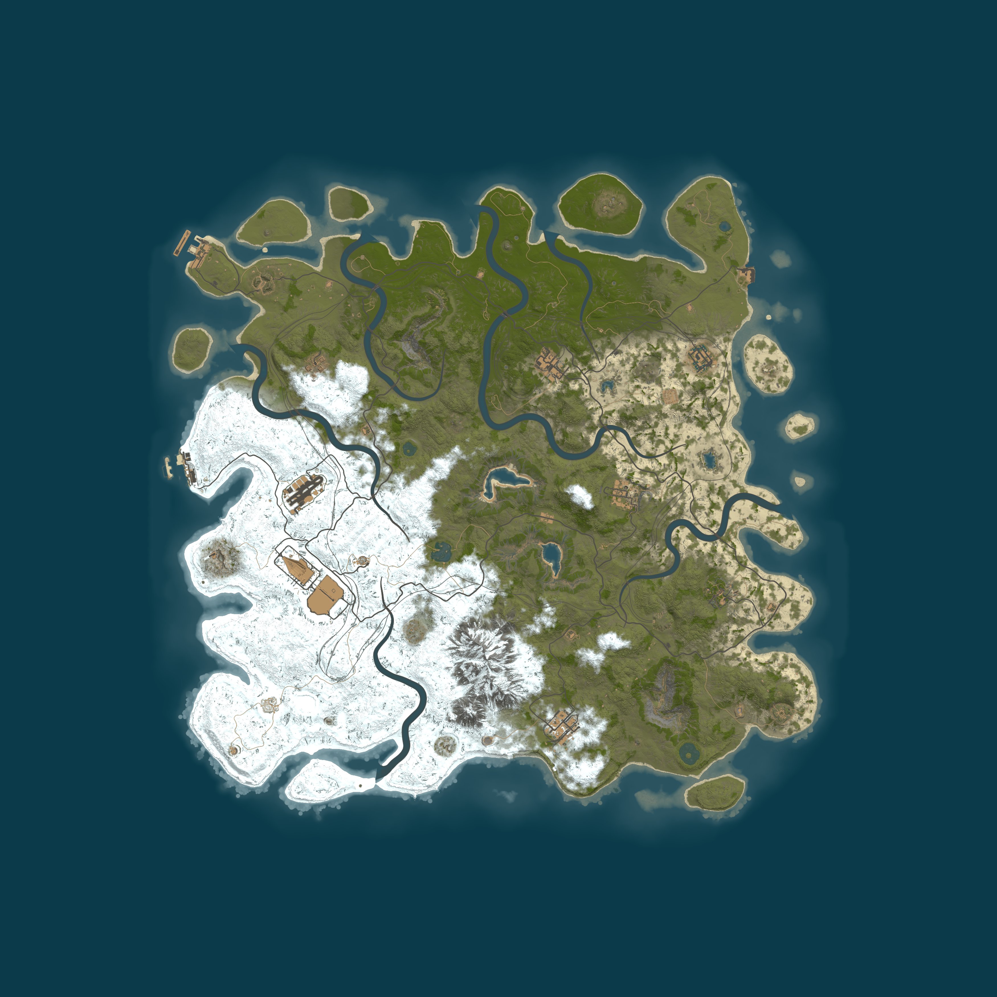 Map for Mizunari Rust
