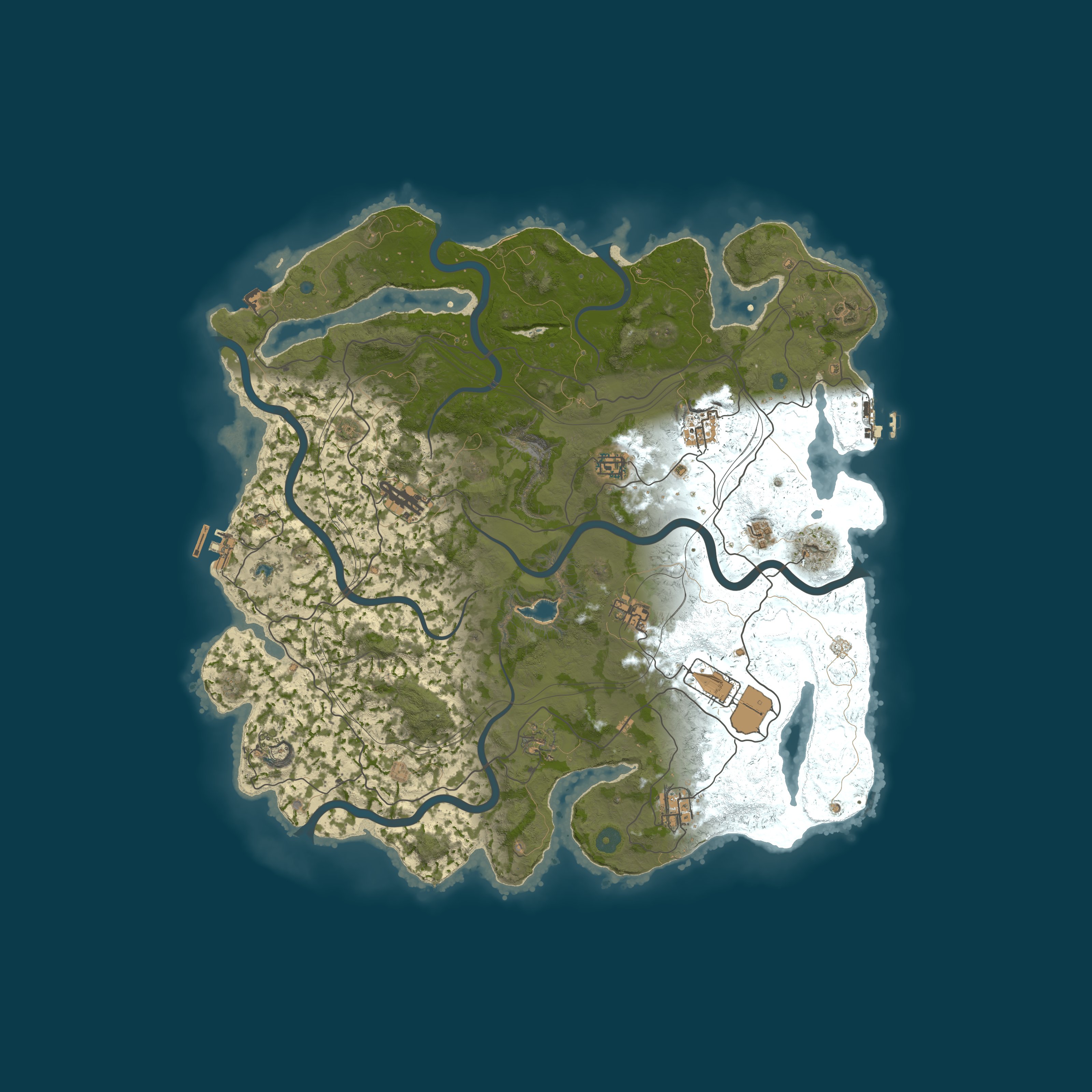 Rust map 4400/1337
