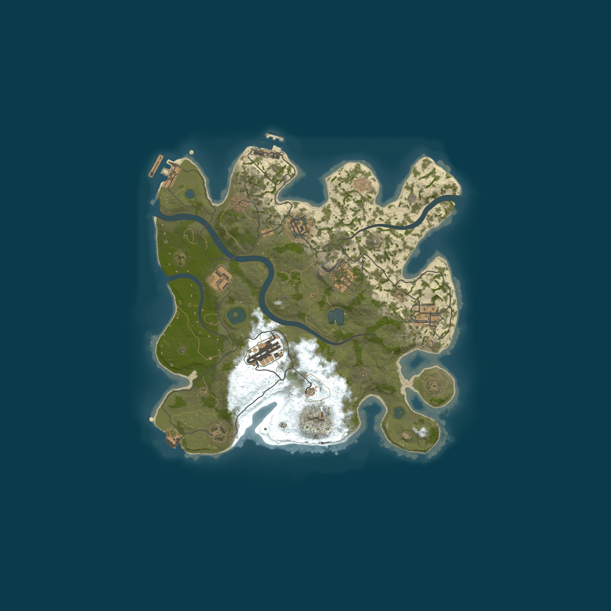 Map for BLACK ZONE | X100 | PVP | BATTLEFIELD | KIT | MYMINI | NOBP |