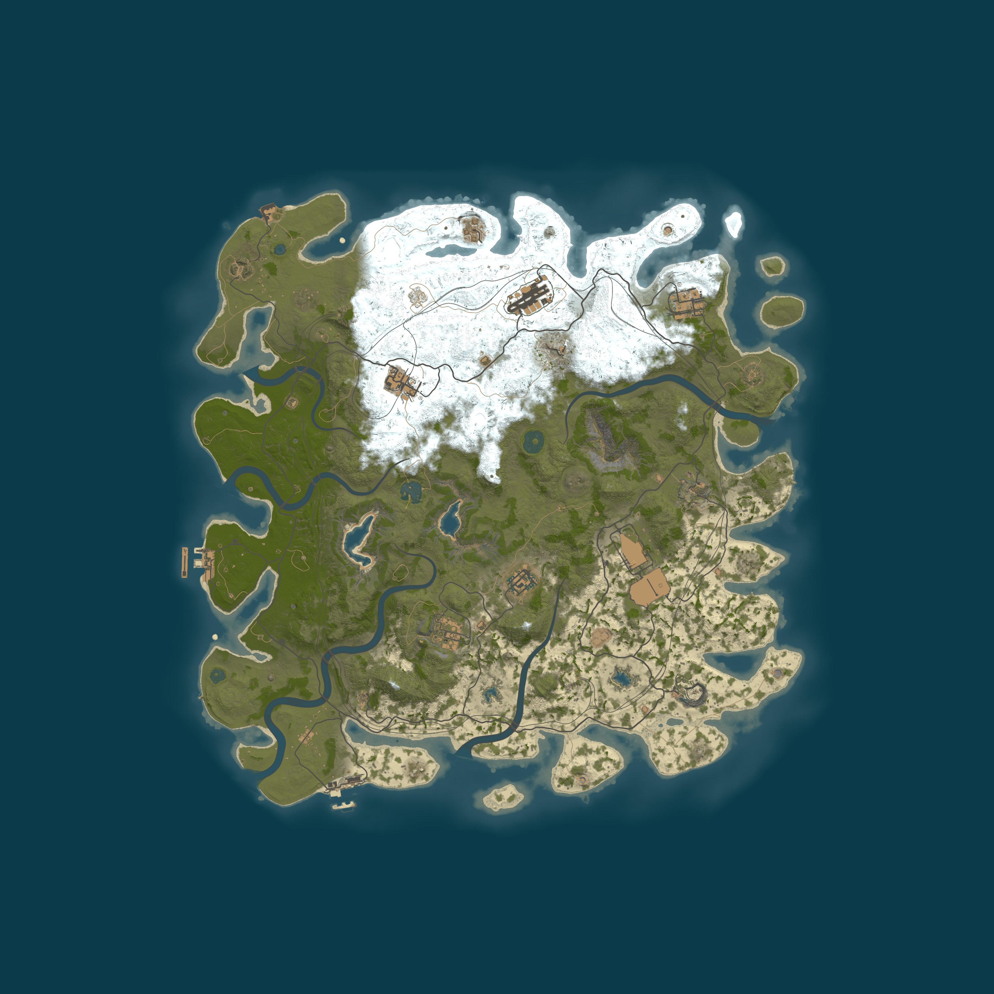 Карта сервера