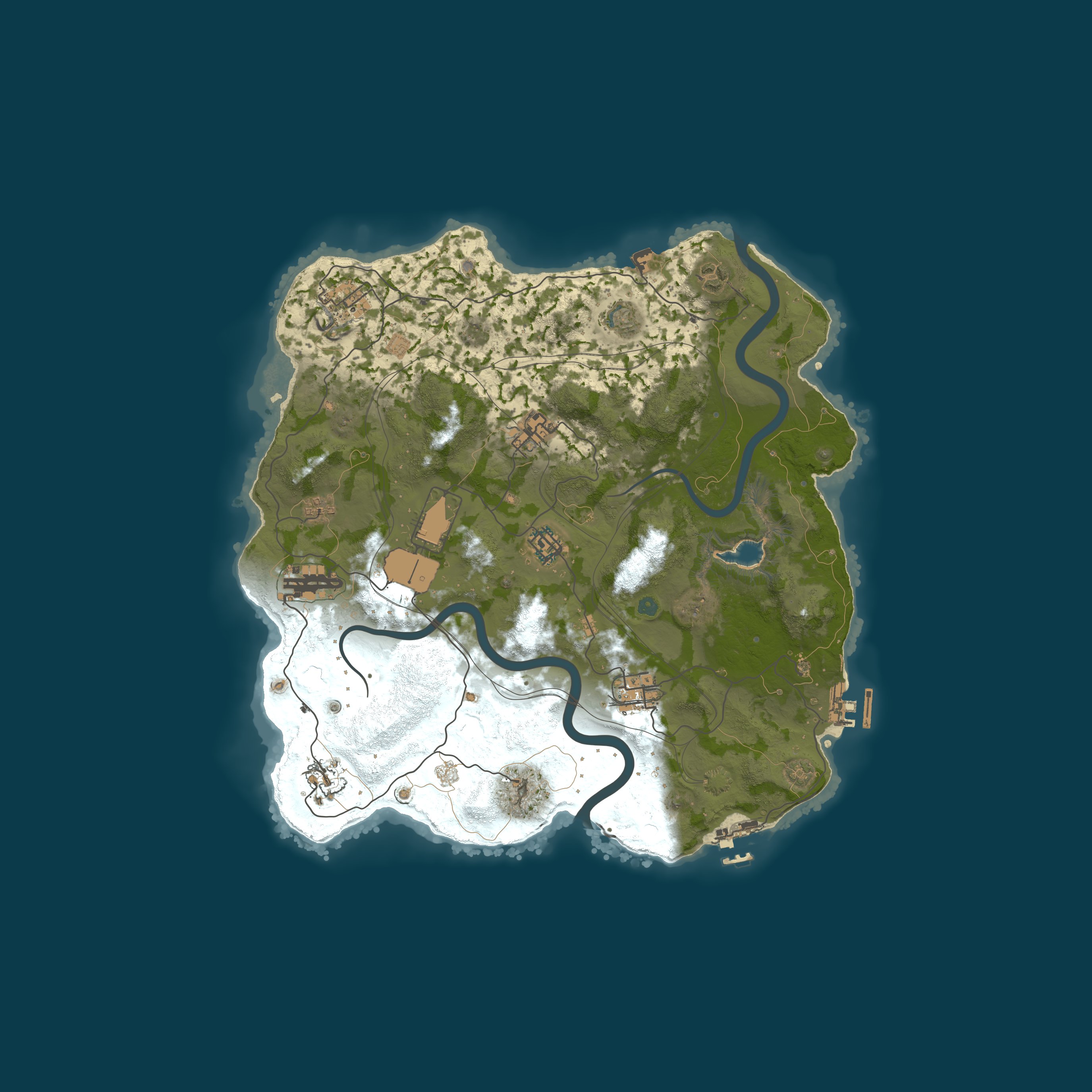 Карта сервера