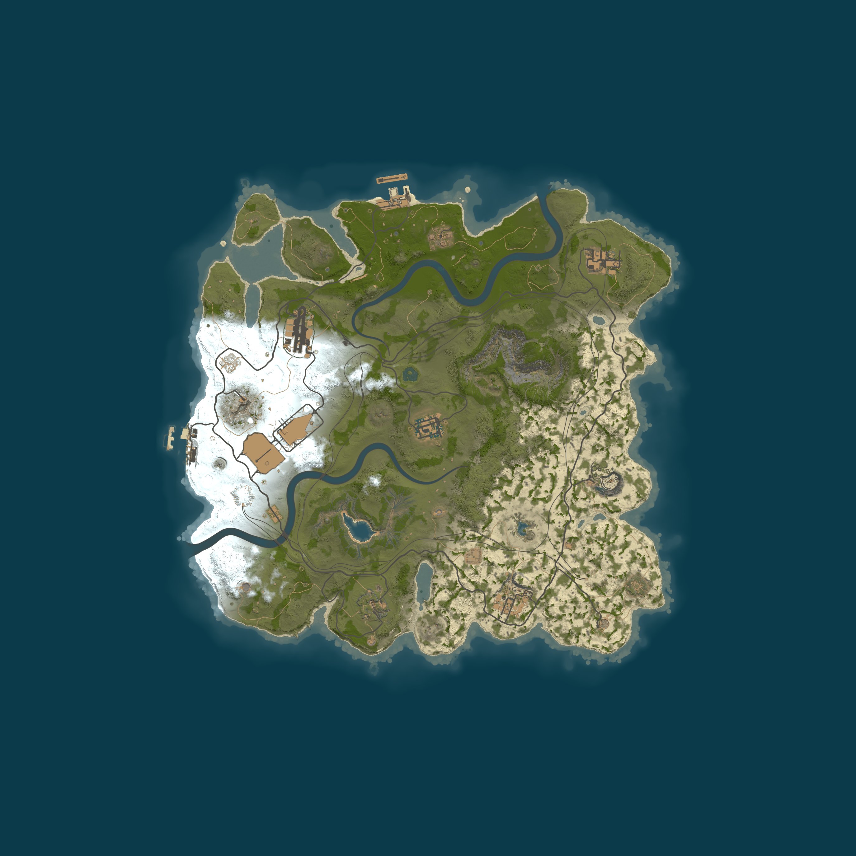 Карта сервера